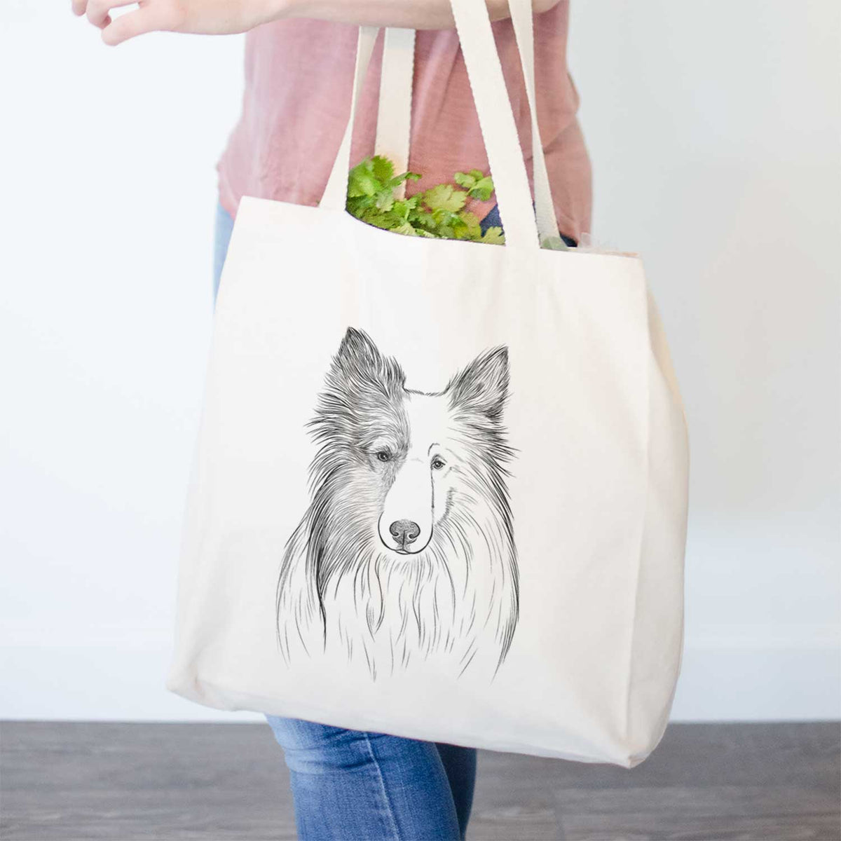 Palin the Shetland Sheepdog - Tote Bag