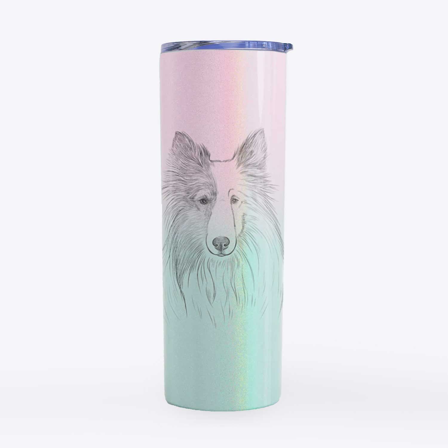 Palin the Shetland Sheepdog - 20oz Skinny Tumbler