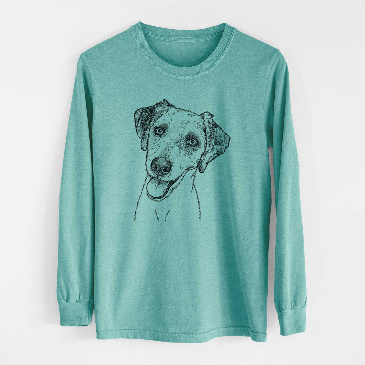 Bare Palm Palm the Aussiedoodle - Heavyweight 100% Cotton Long Sleeve