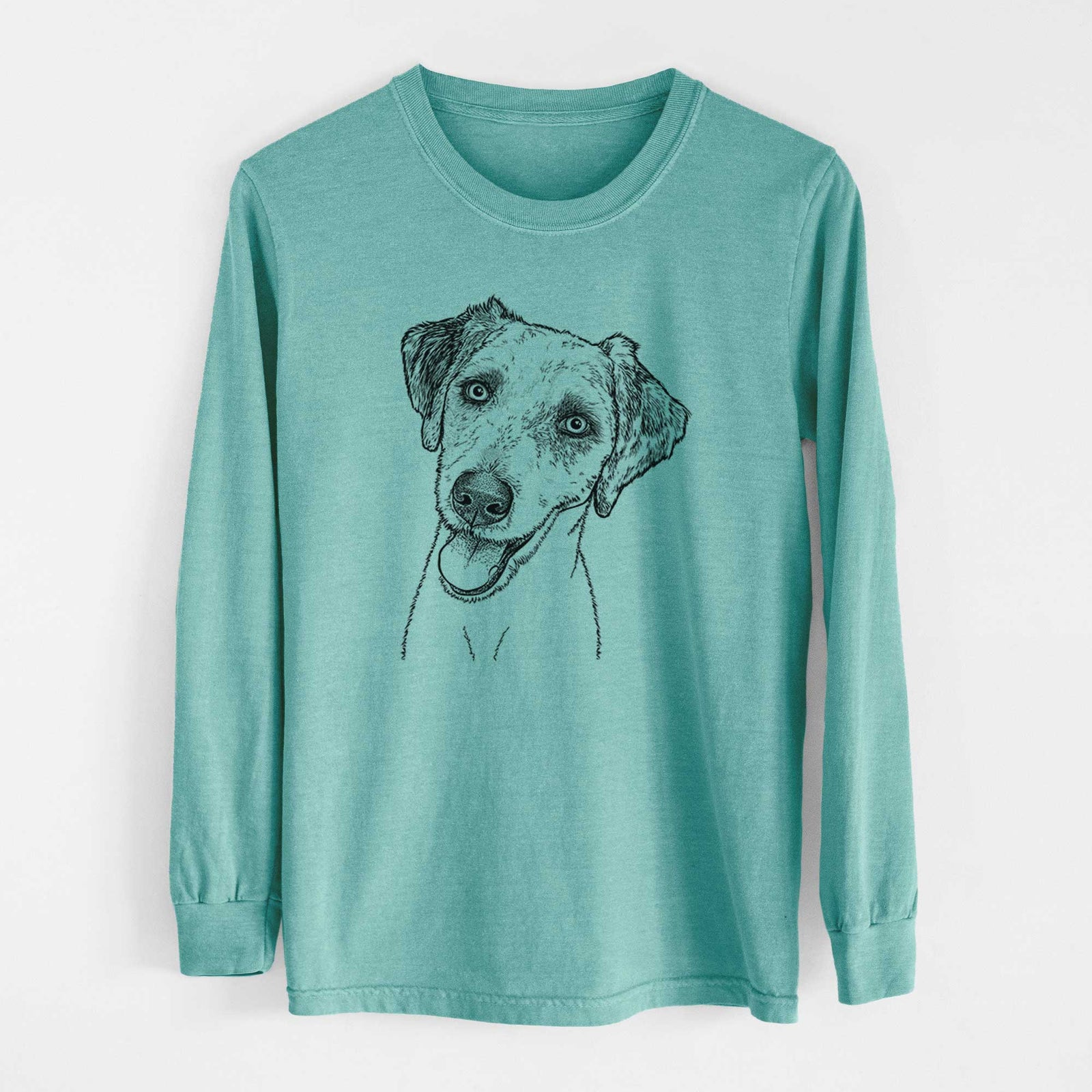 Bare Palm Palm the Aussiedoodle - Heavyweight 100% Cotton Long Sleeve