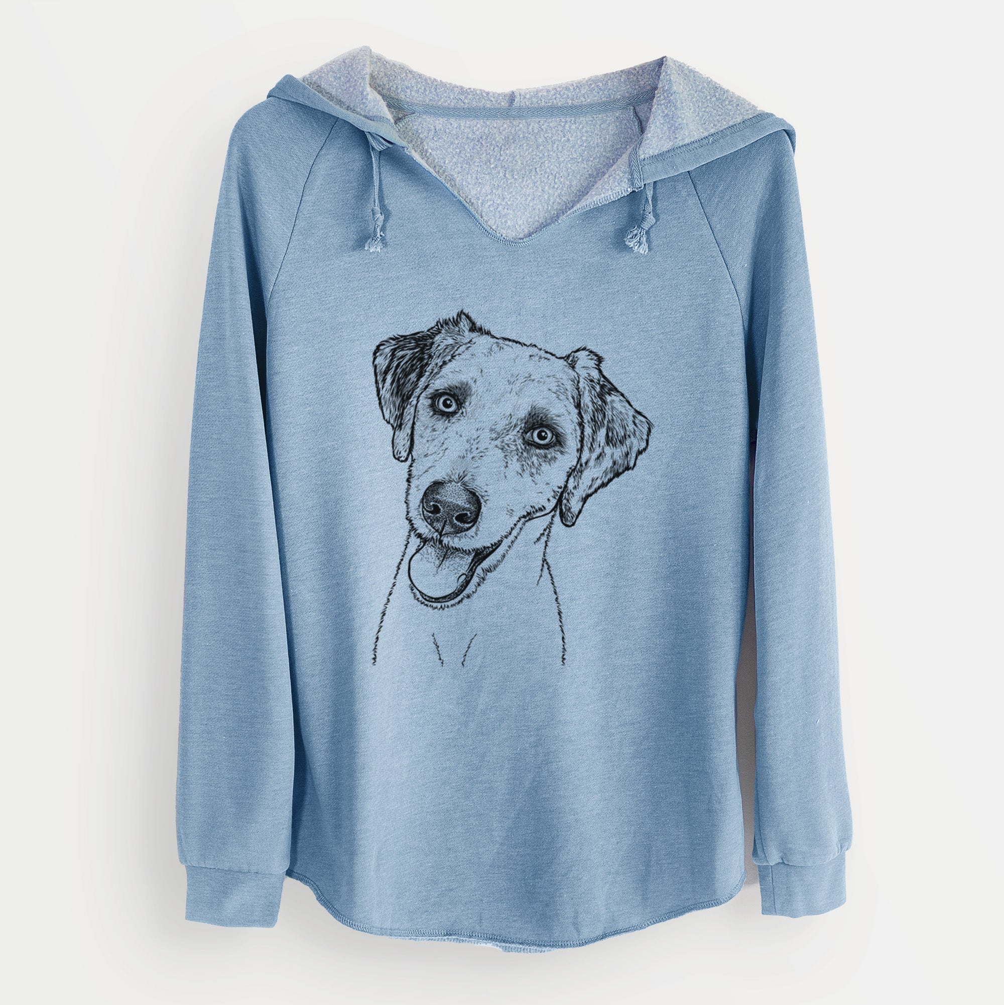 Bare Palm Palm the Aussiedoodle - Cali Wave Hooded Sweatshirt