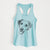 Palm Palm the Aussiedoodle - Women's Racerback Tanktop