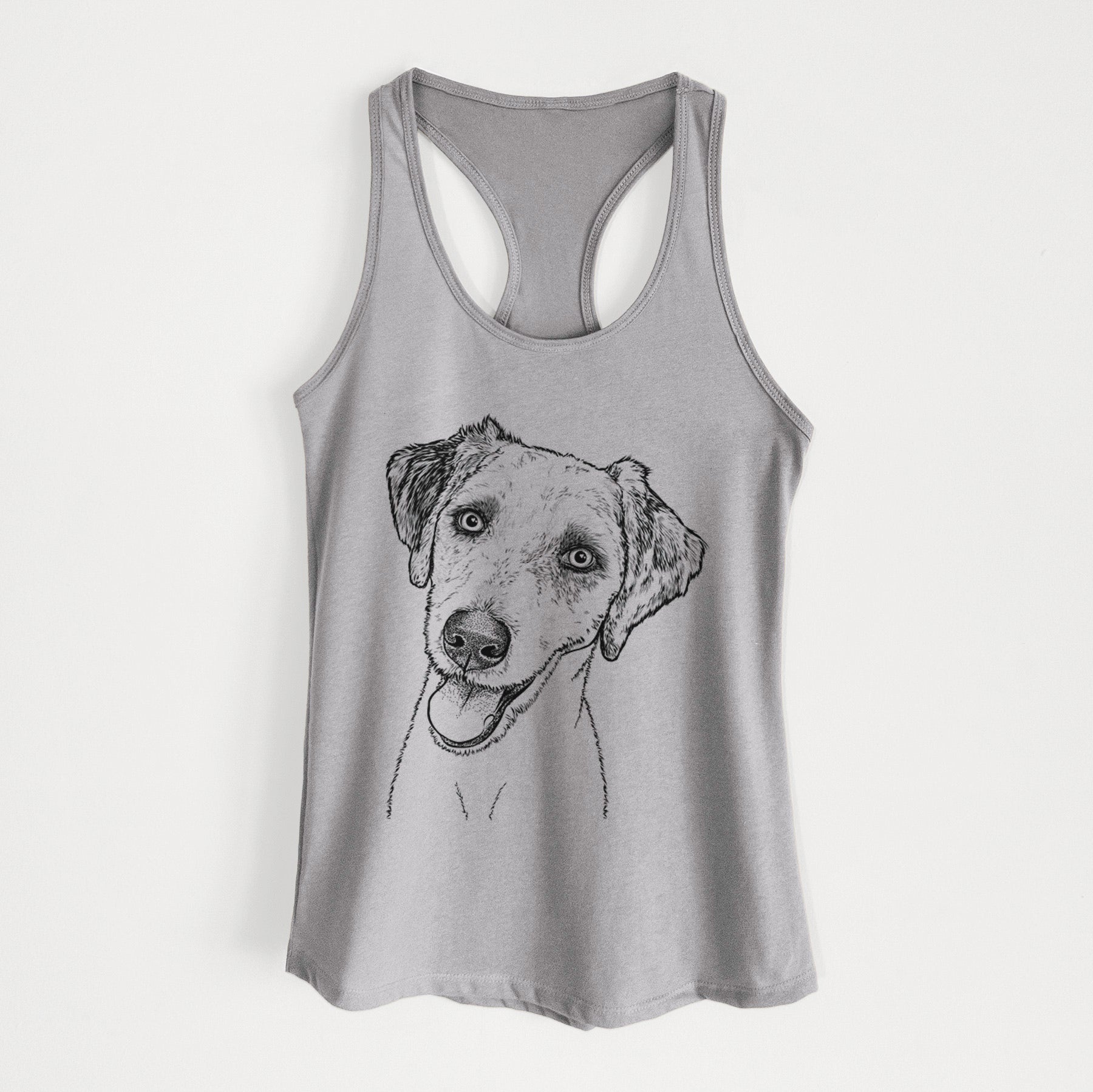 Palm Palm the Aussiedoodle - Women's Racerback Tanktop