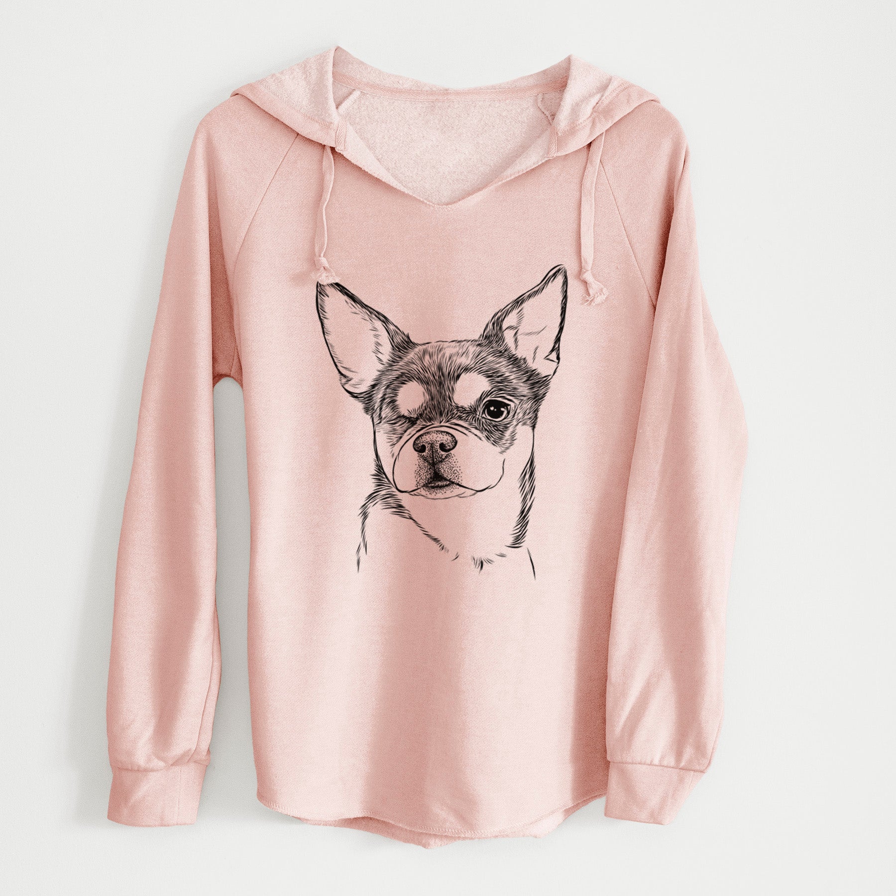 Bare Paris the Chihuahua - Cali Wave Hooded Sweatshirt