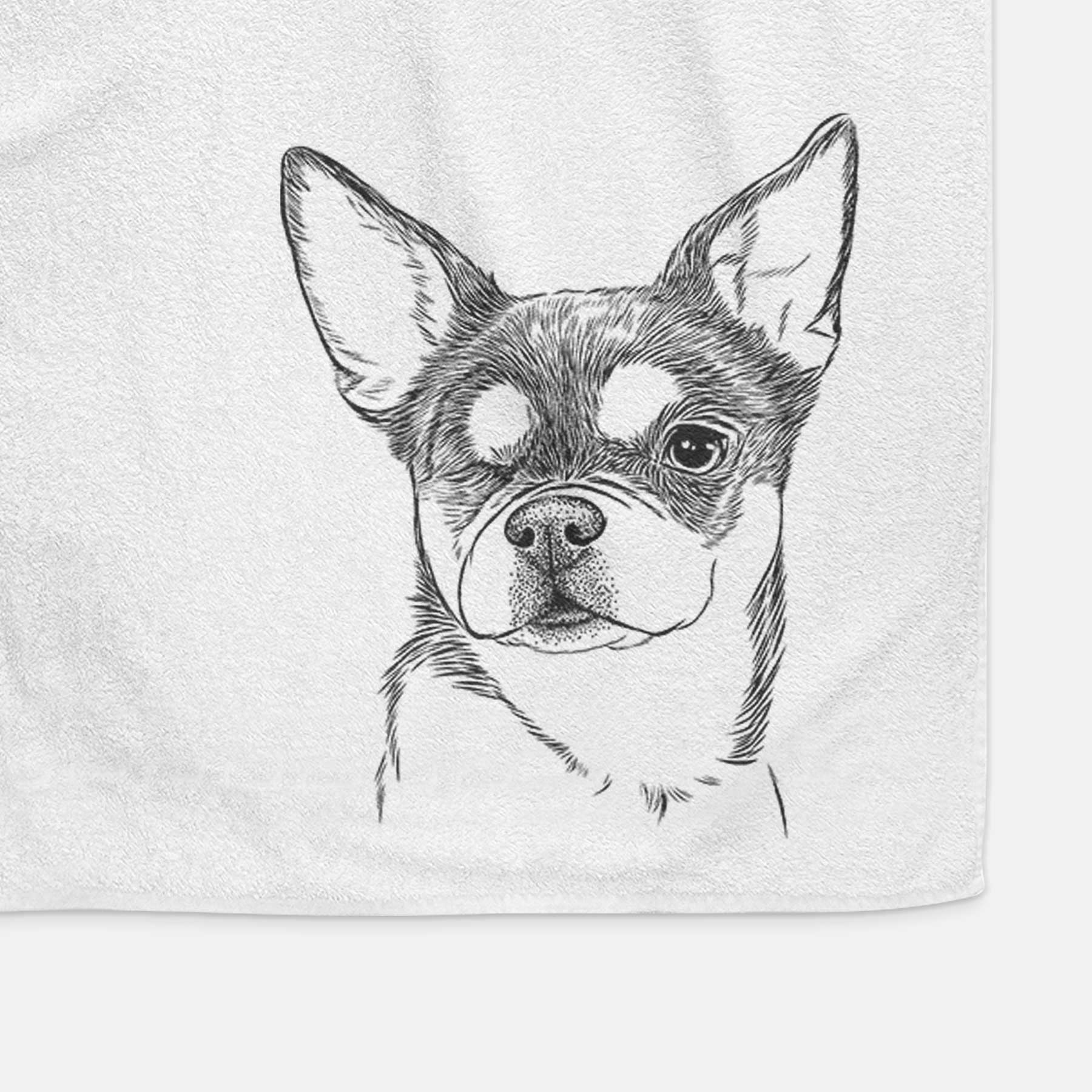 Paris the Chihuahua Decorative Hand Towel