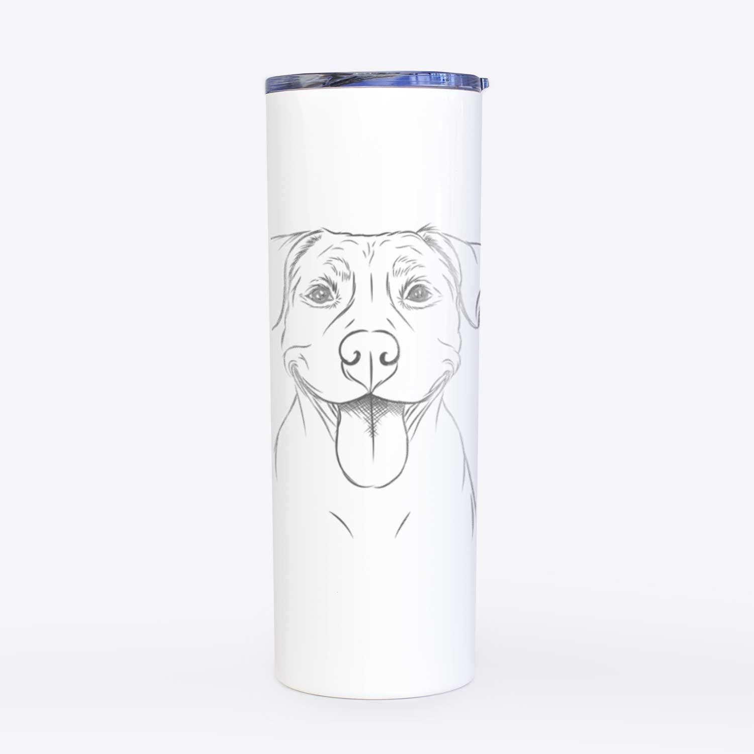 Parker the Pitbull - 20oz Skinny Tumbler