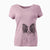 Bare Patrick the Papillon - Women's V-neck Shirt