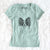 Bare Patrick the Papillon - Women's V-neck Shirt