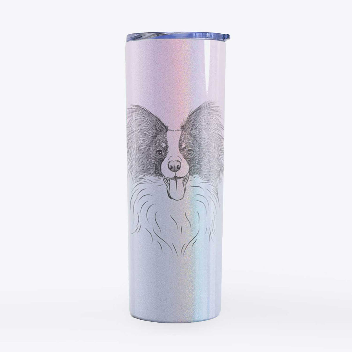 Patrick the Papillon - 20oz Skinny Tumbler