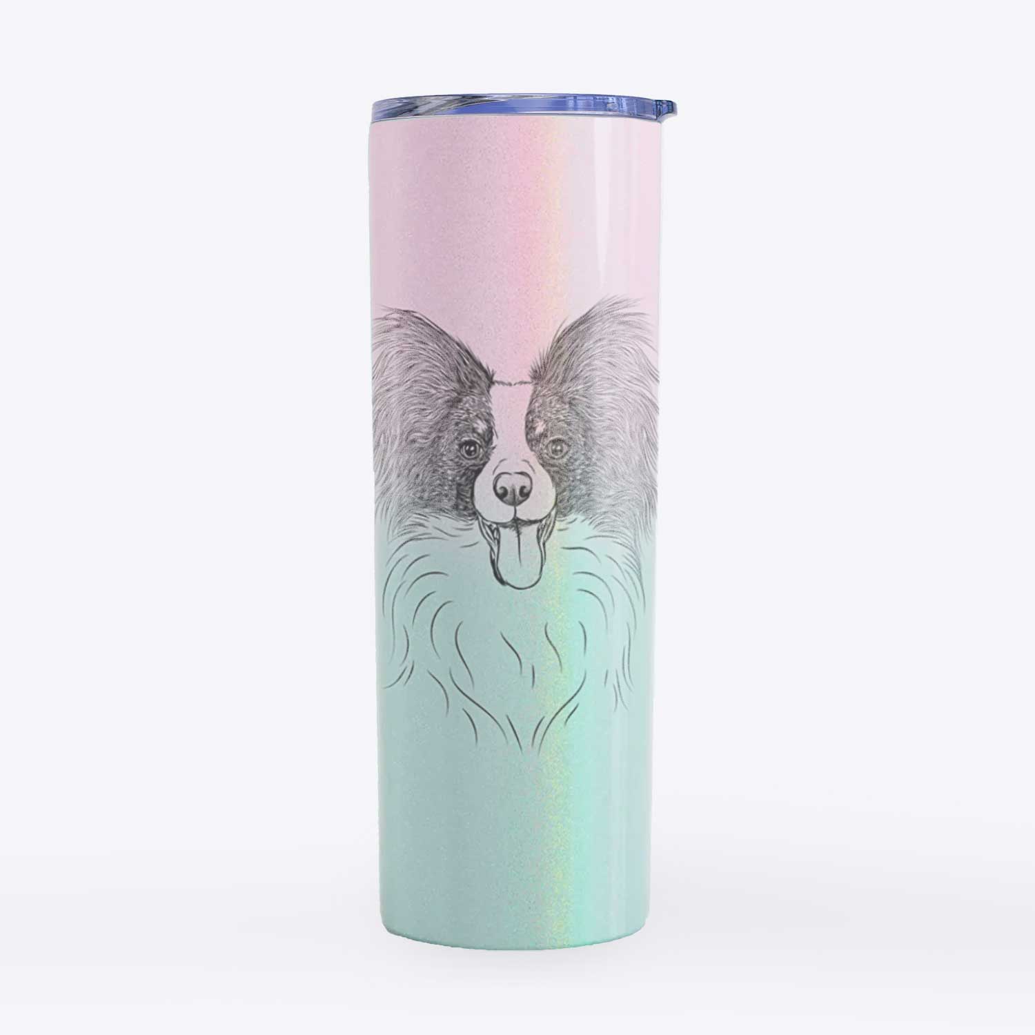 Patrick the Papillon - 20oz Skinny Tumbler