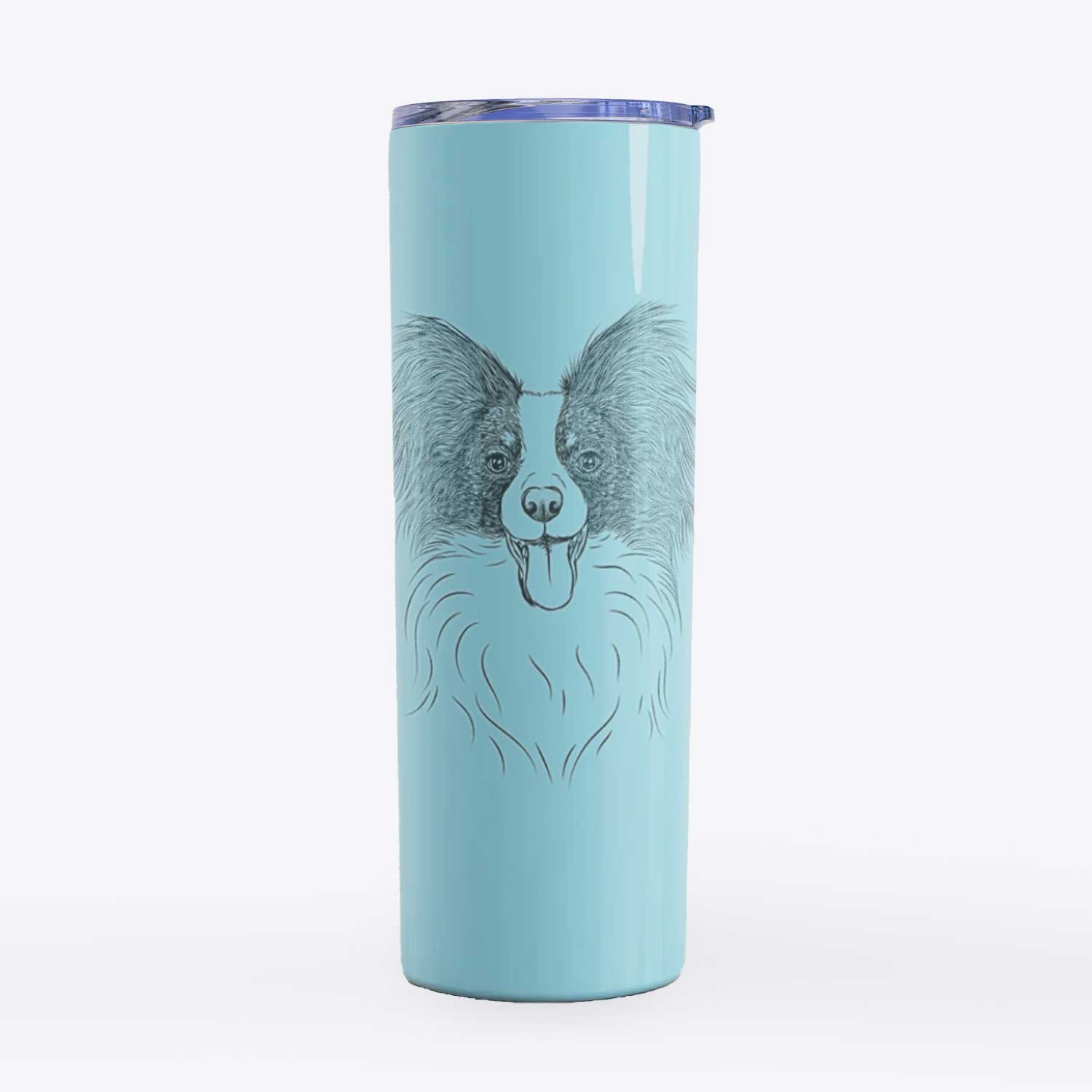 Patrick the Papillon - 20oz Skinny Tumbler