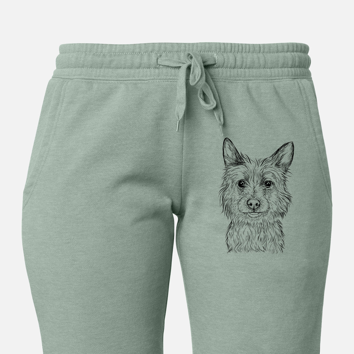 Paulo the Portuguese Podengo - Women&#39;s Cali Wave Joggers