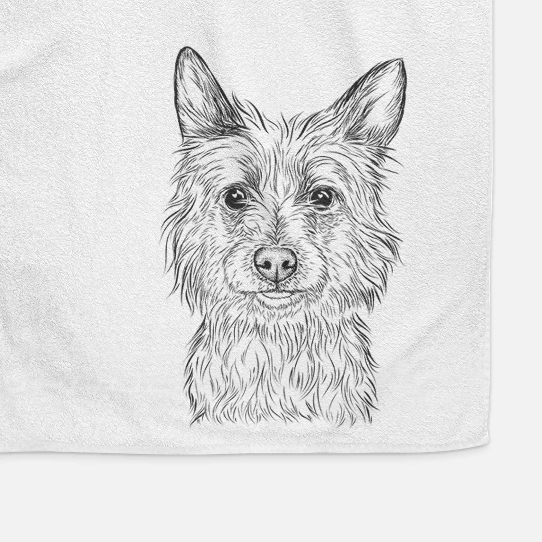 Paulo the Portuguese Podengo Decorative Hand Towel