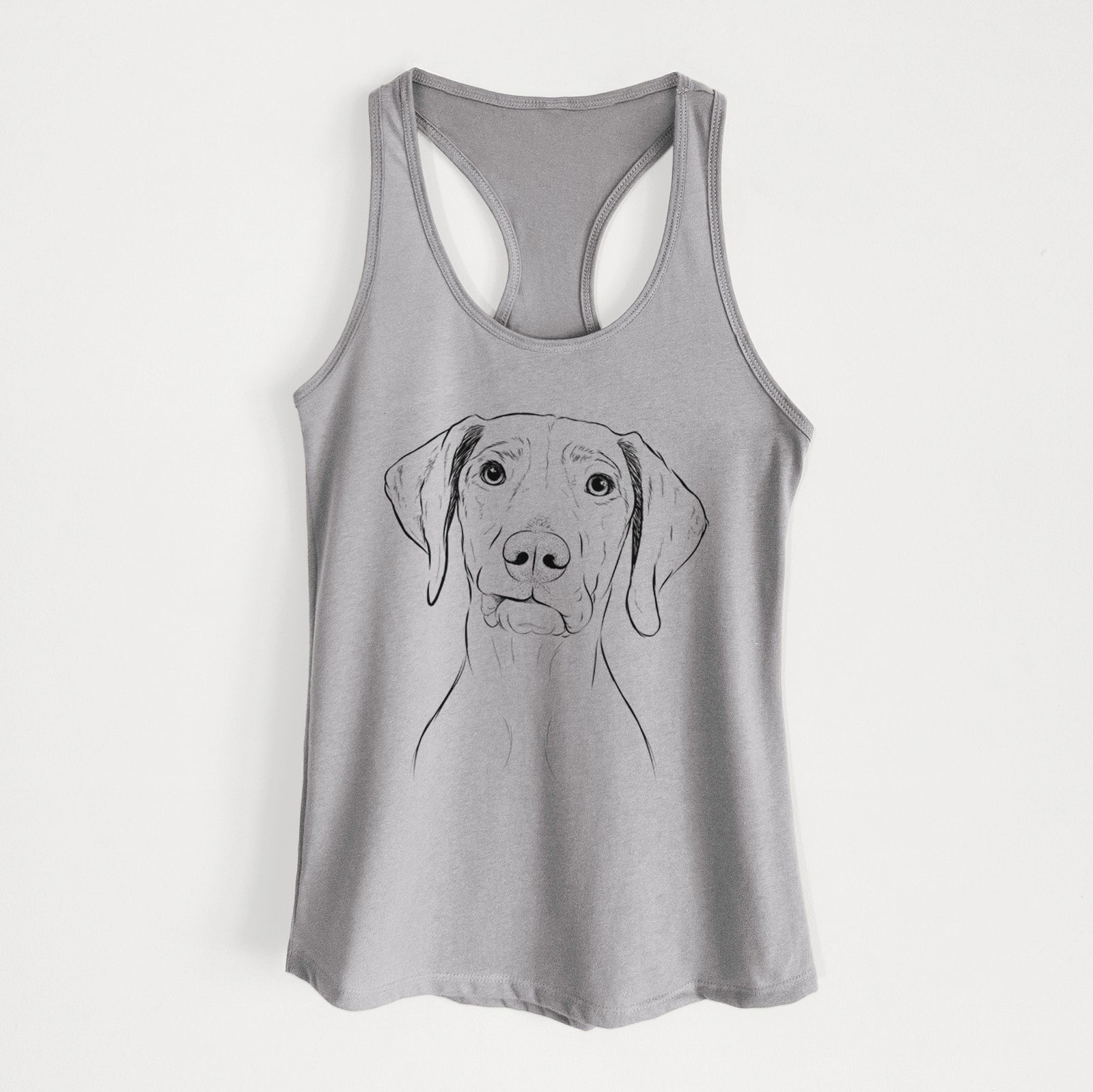 Pawley the Vizsla - Women's Racerback Tanktop