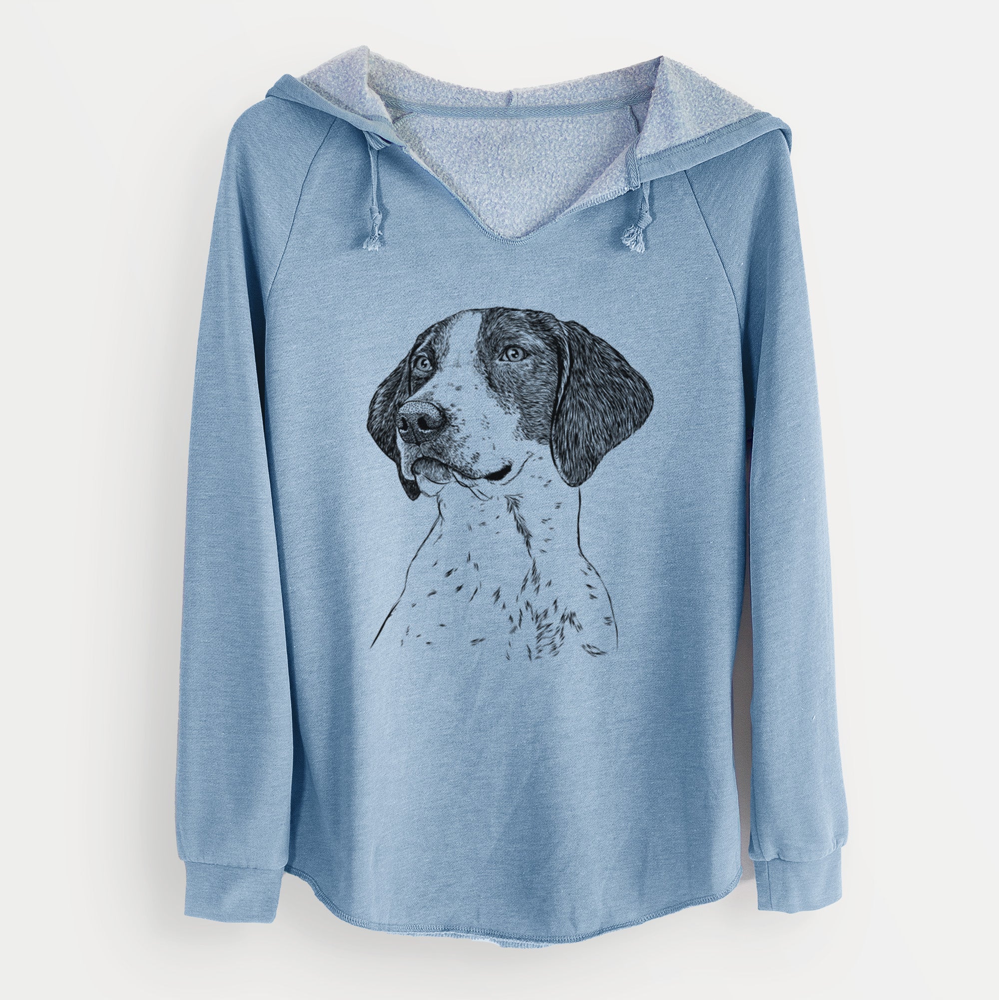 Bare Payton the Mixed Breed - Cali Wave Hooded Sweatshirt