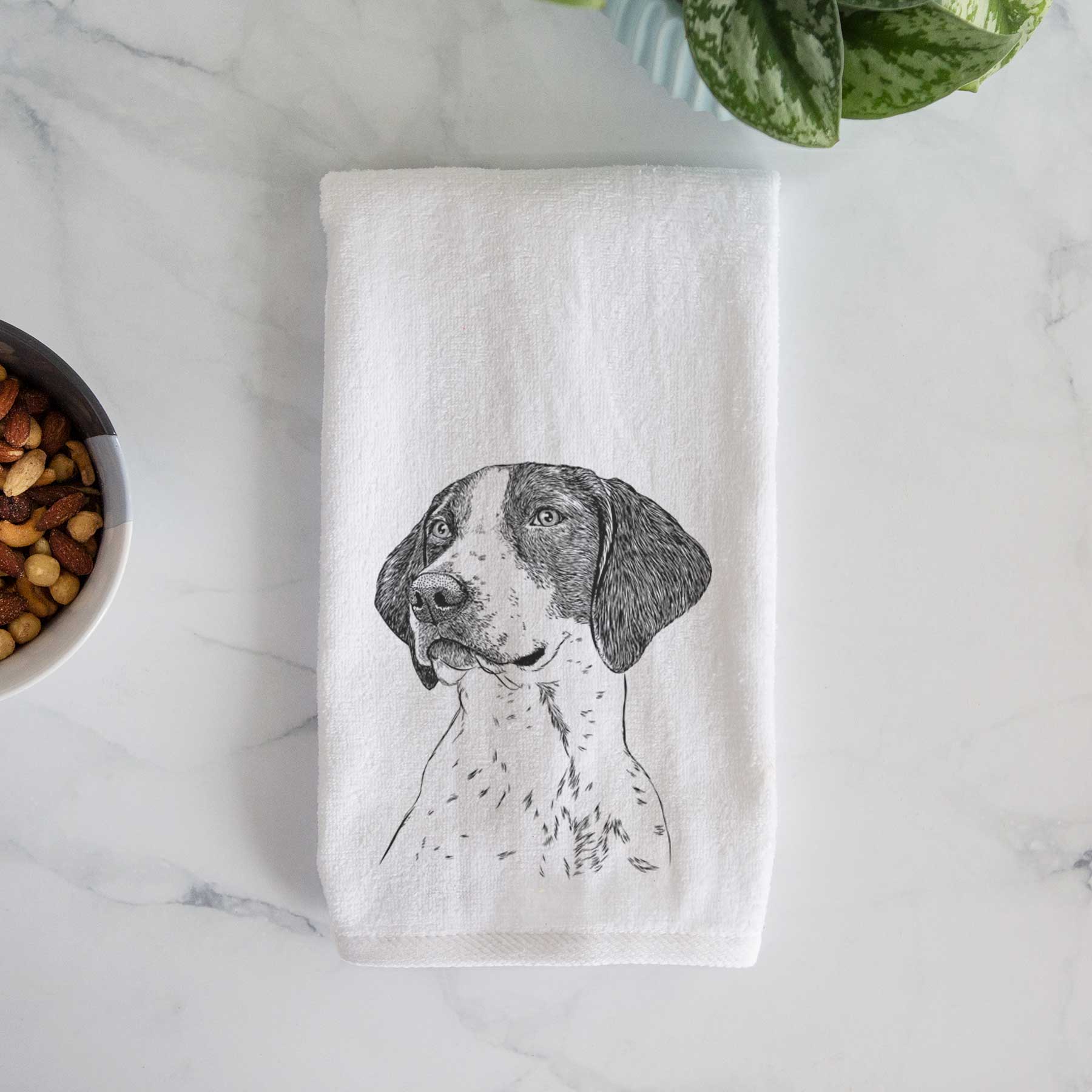 Payton the Mixed Breed Decorative Hand Towel