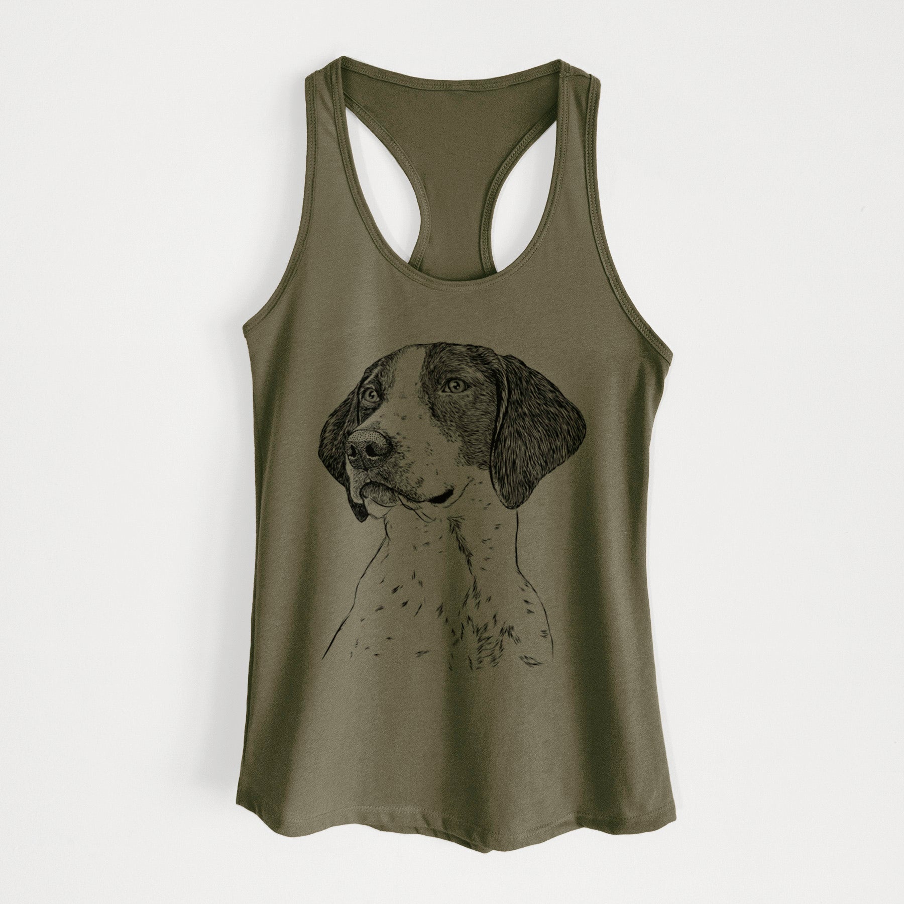 Payton the Mixed Breed - Women's Racerback Tanktop