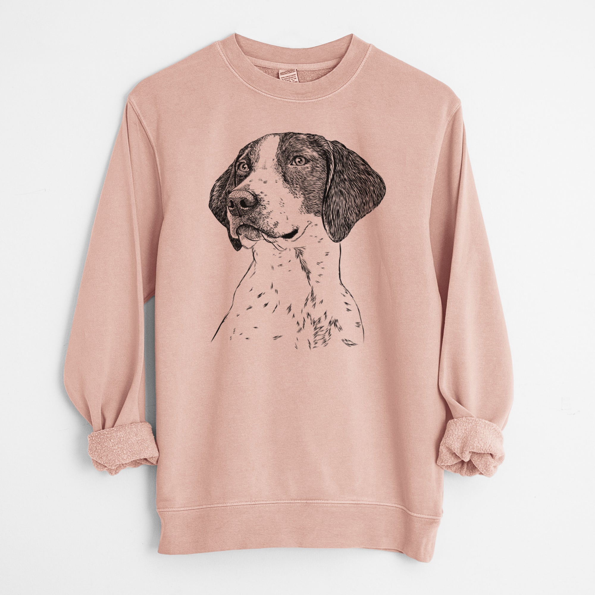 Bare Payton the Mixed Breed - Unisex Pigment Dyed Crew Sweatshirt