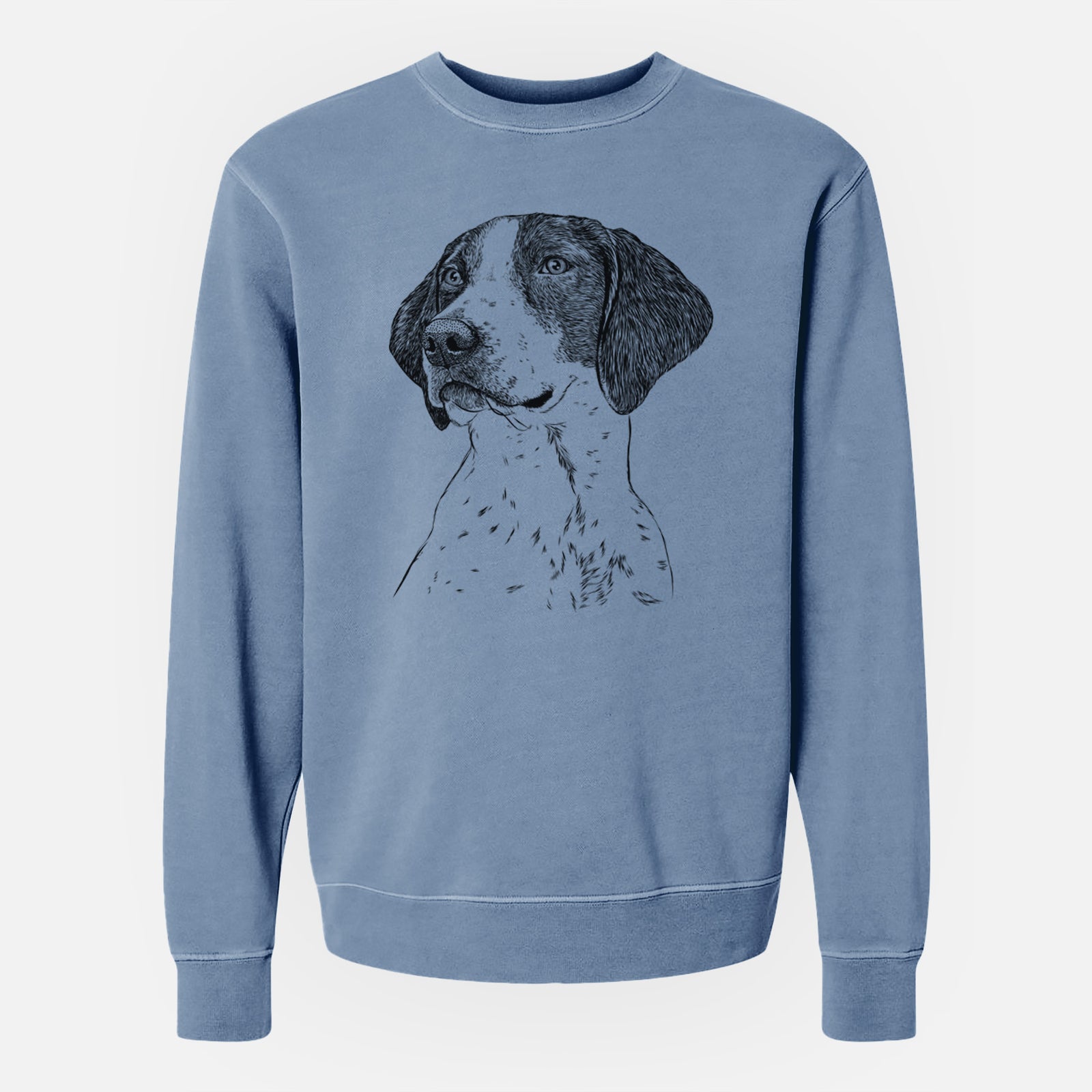 Bare Payton the Mixed Breed - Unisex Pigment Dyed Crew Sweatshirt