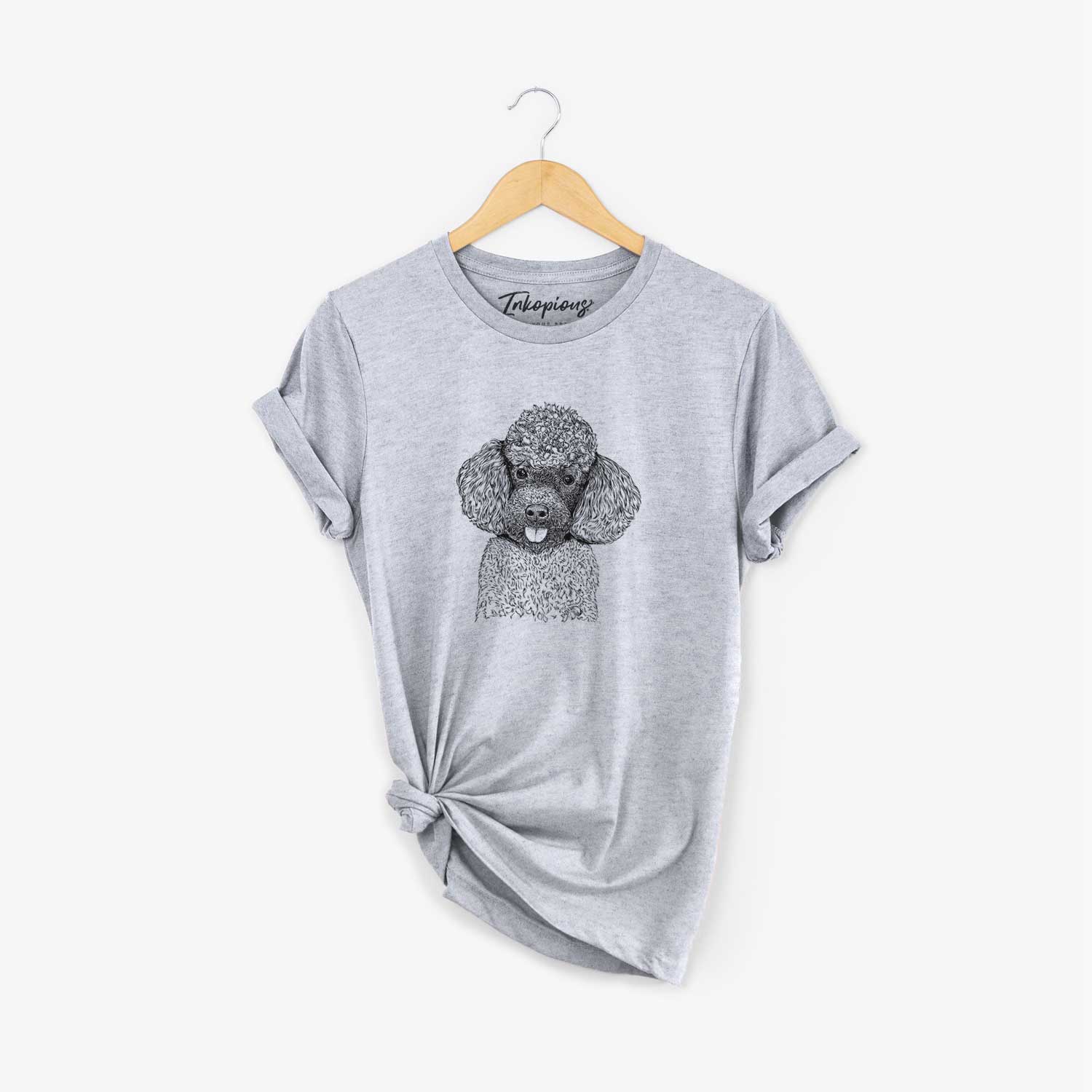 Bare George the Toy Poodle - Unisex Crewneck