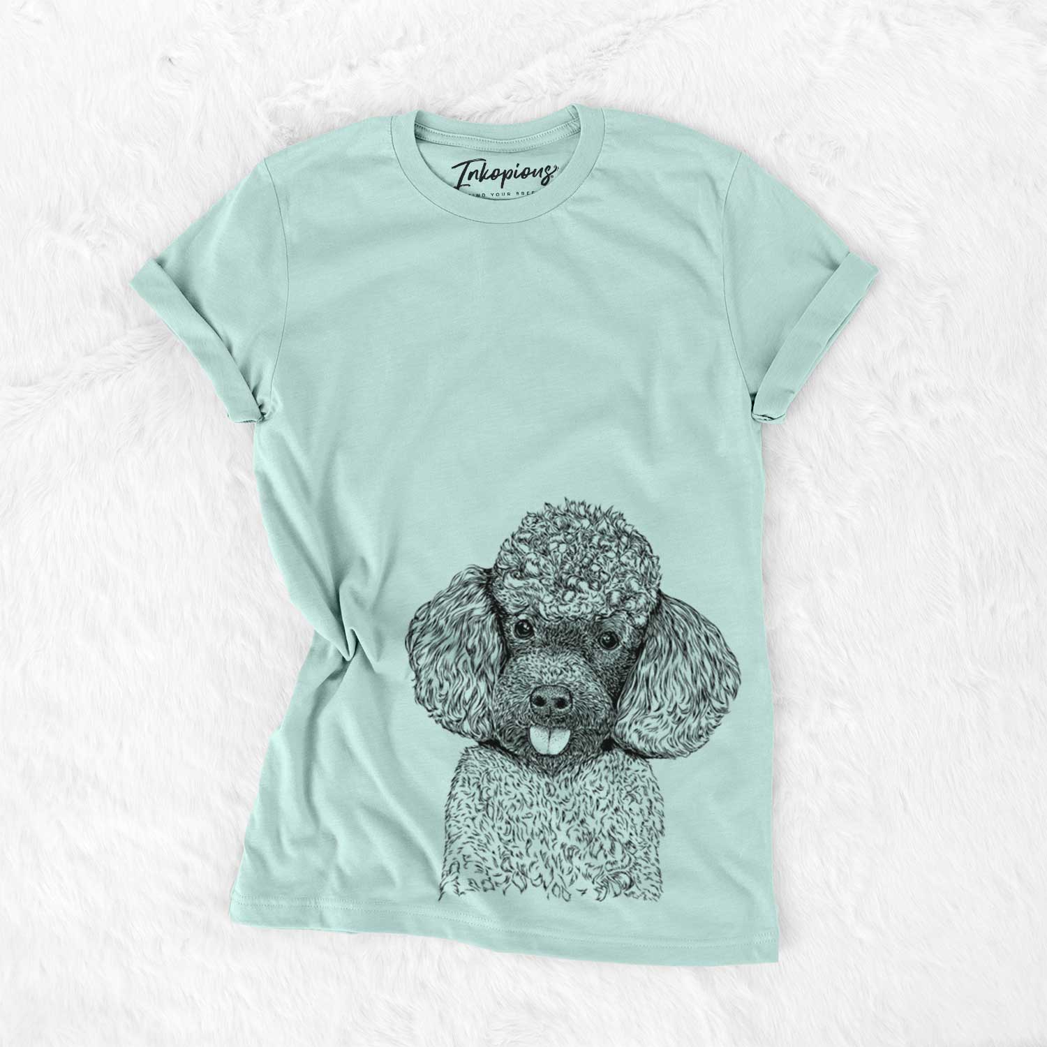 Bare George the Toy Poodle - Unisex Crewneck