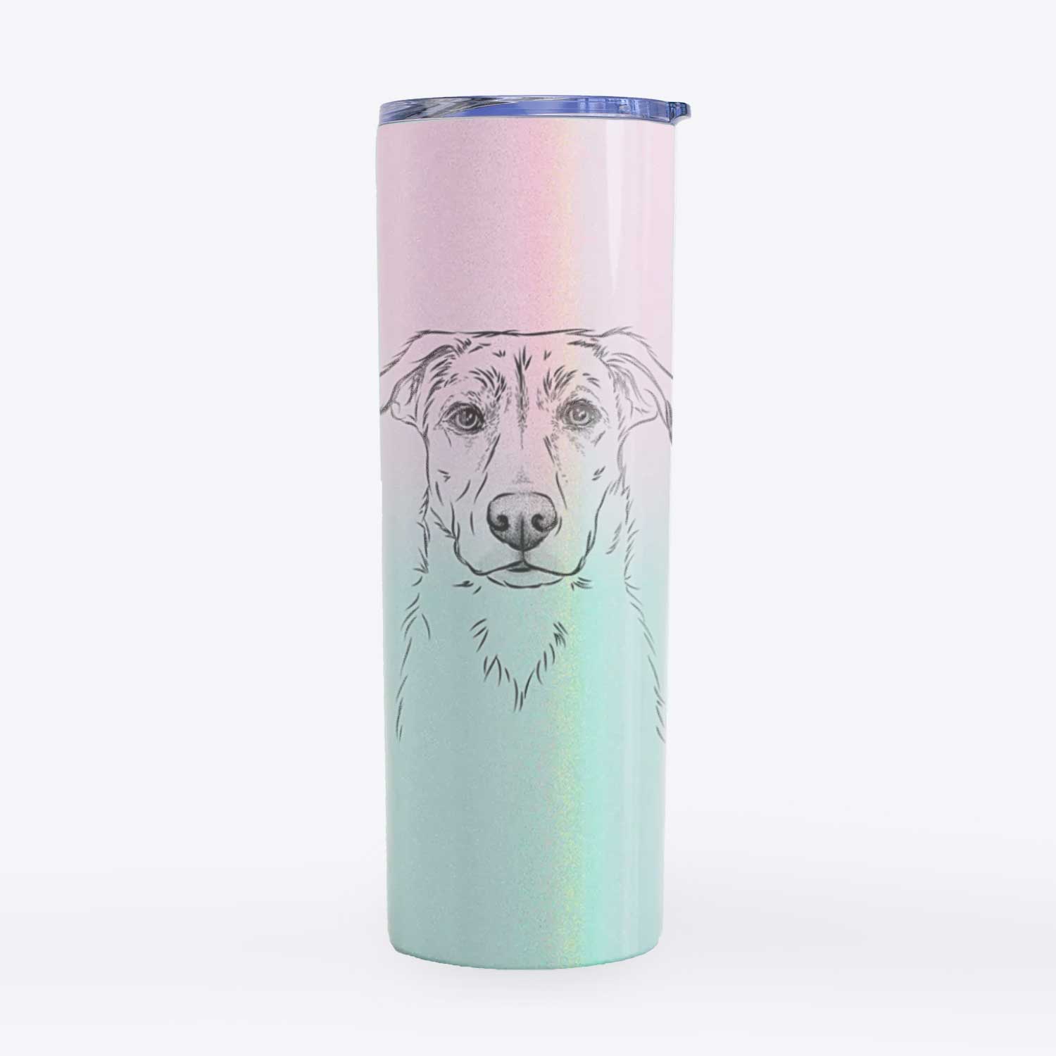 Peanut the Lab Mix - 20oz Skinny Tumbler