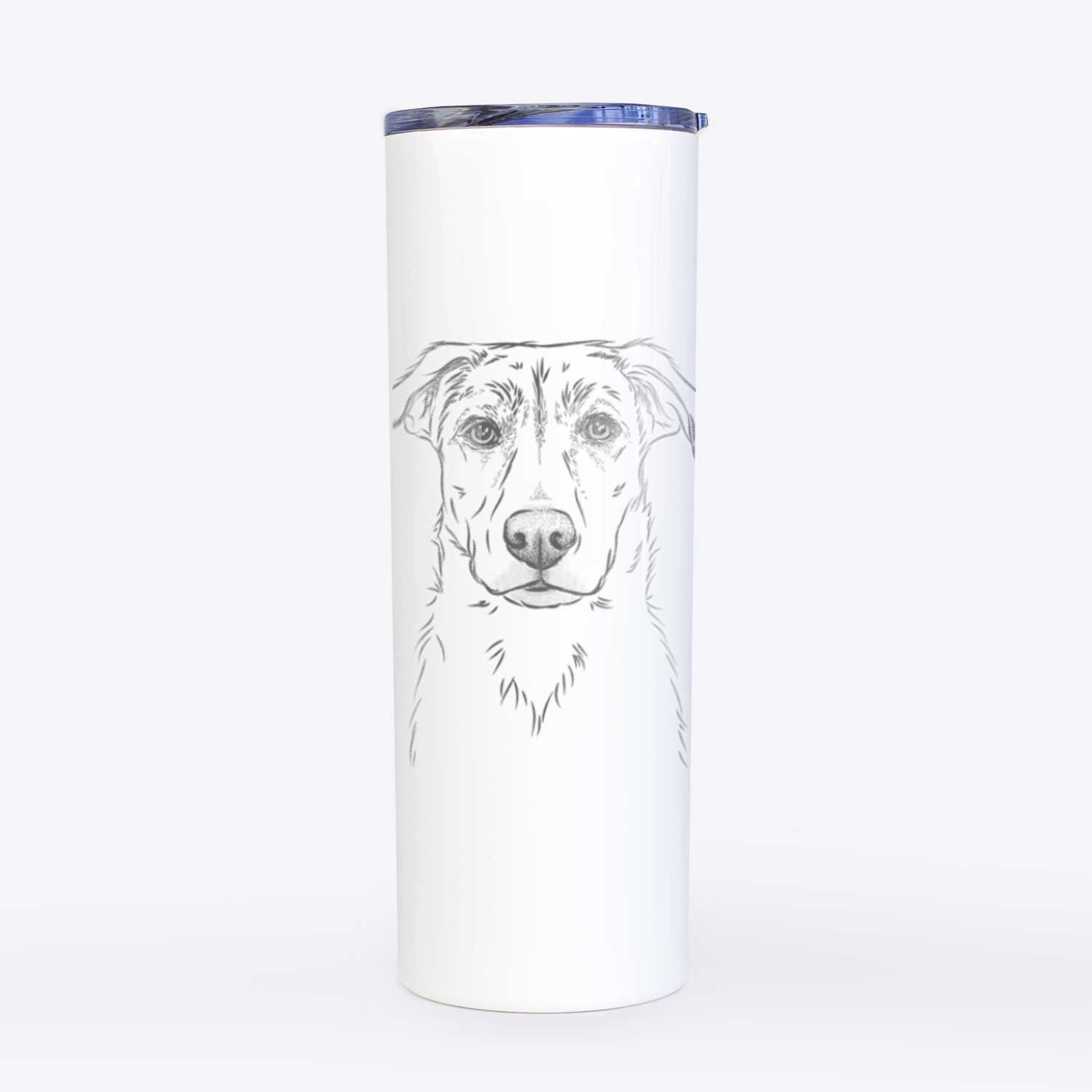 Peanut the Lab Mix - 20oz Skinny Tumbler