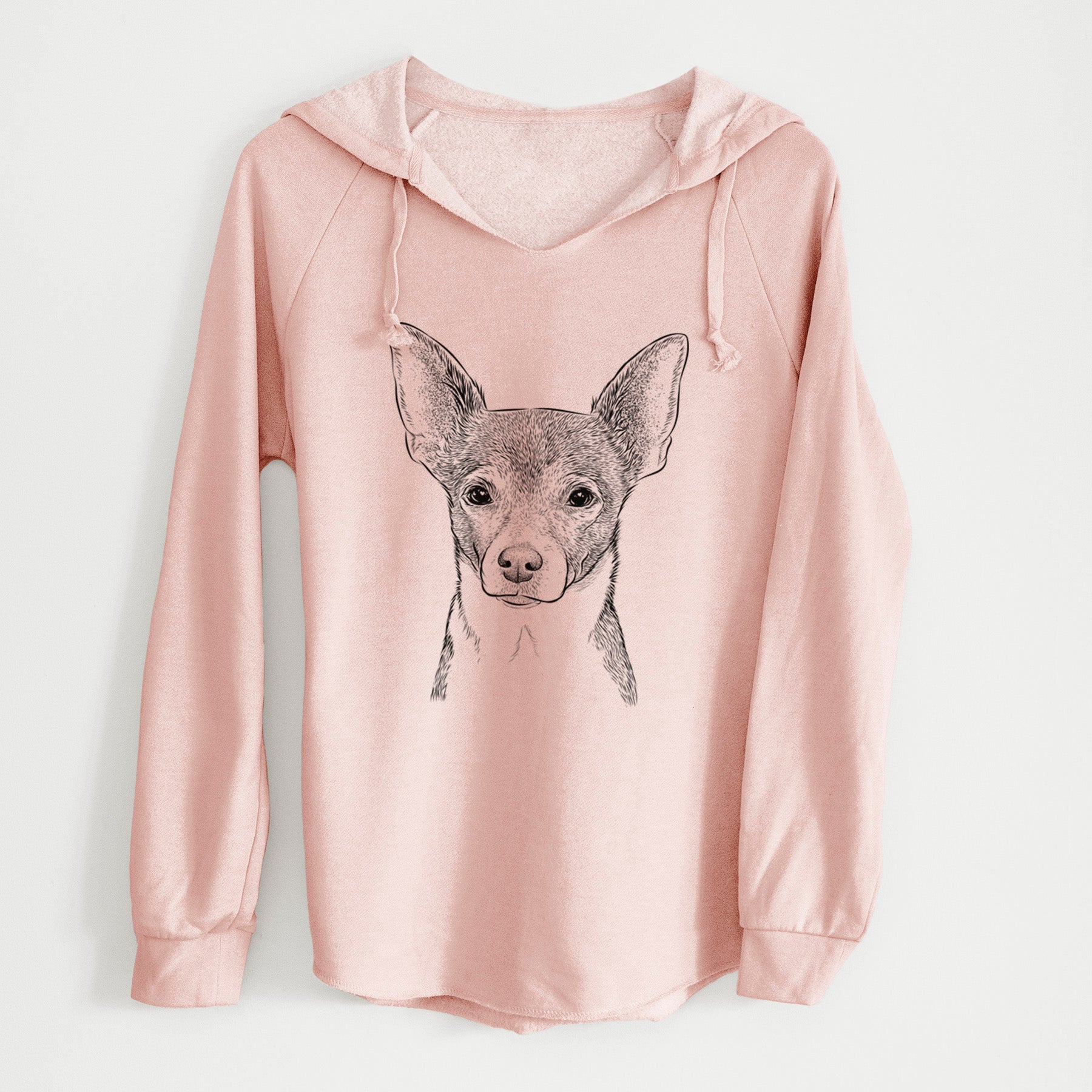 Bare Peanut the Chihuahua - Cali Wave Hooded Sweatshirt