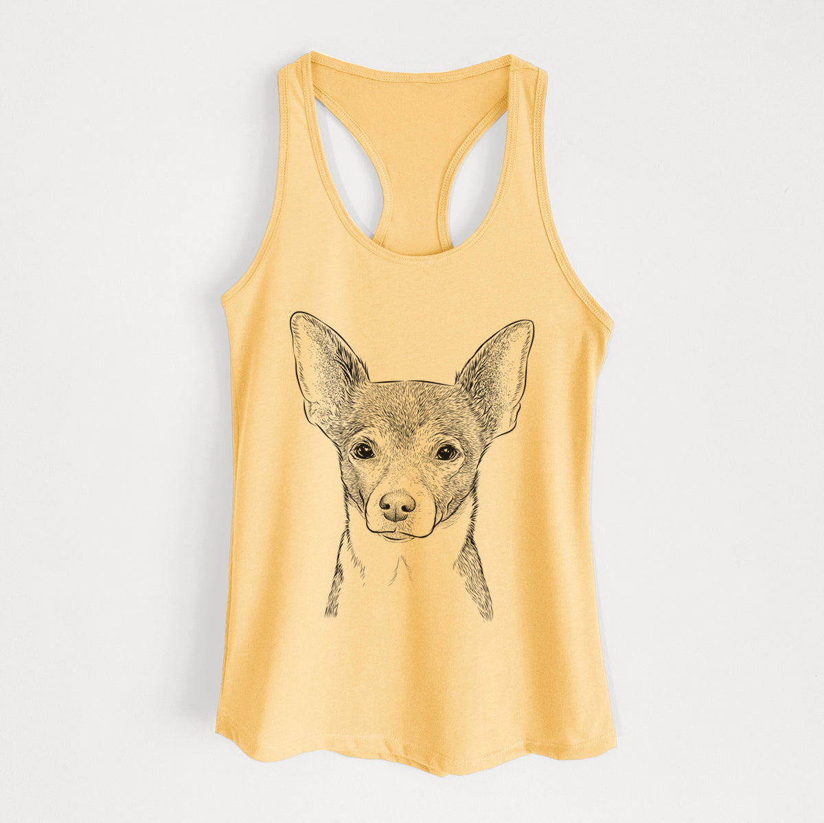Peanut the Chihuahua - Women's Racerback Tanktop