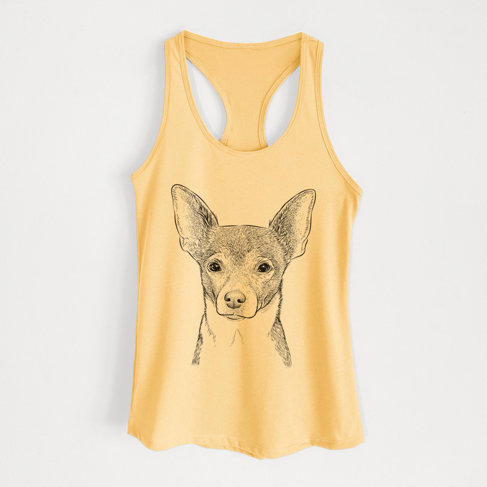 Peanut the Chihuahua - Women's Racerback Tanktop