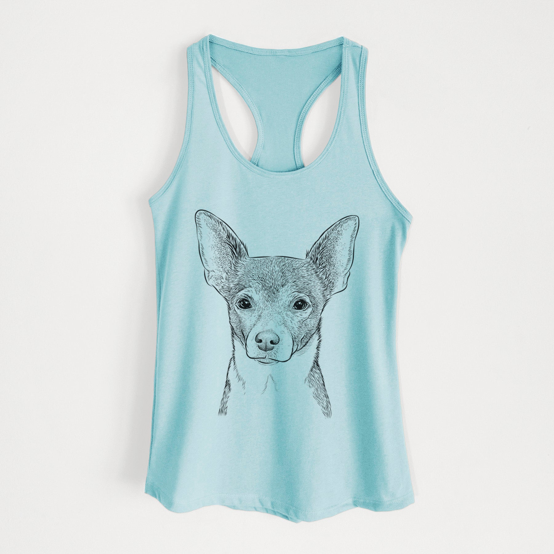 Peanut the Chihuahua - Women's Racerback Tanktop