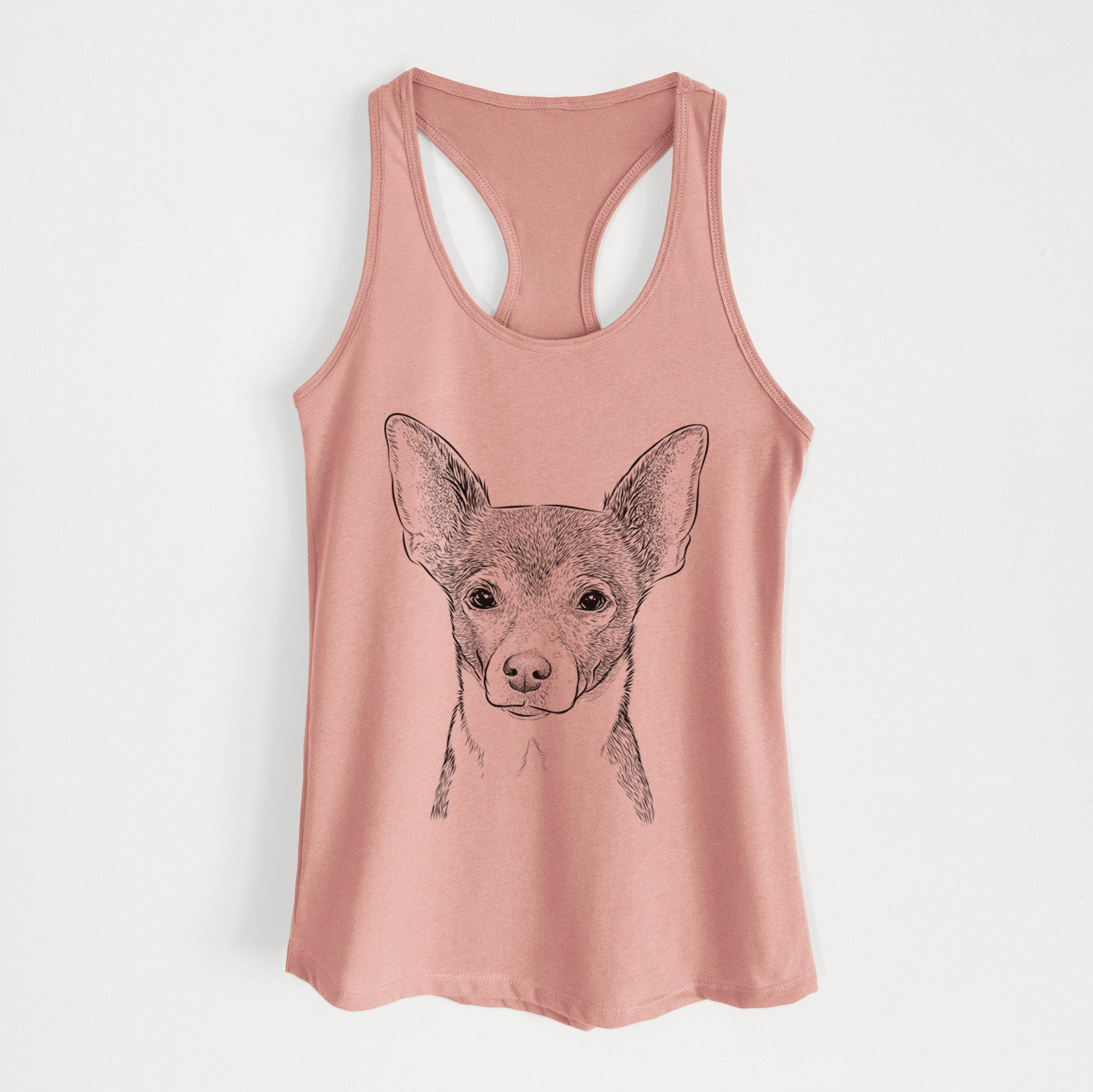 Peanut the Chihuahua - Women's Racerback Tanktop