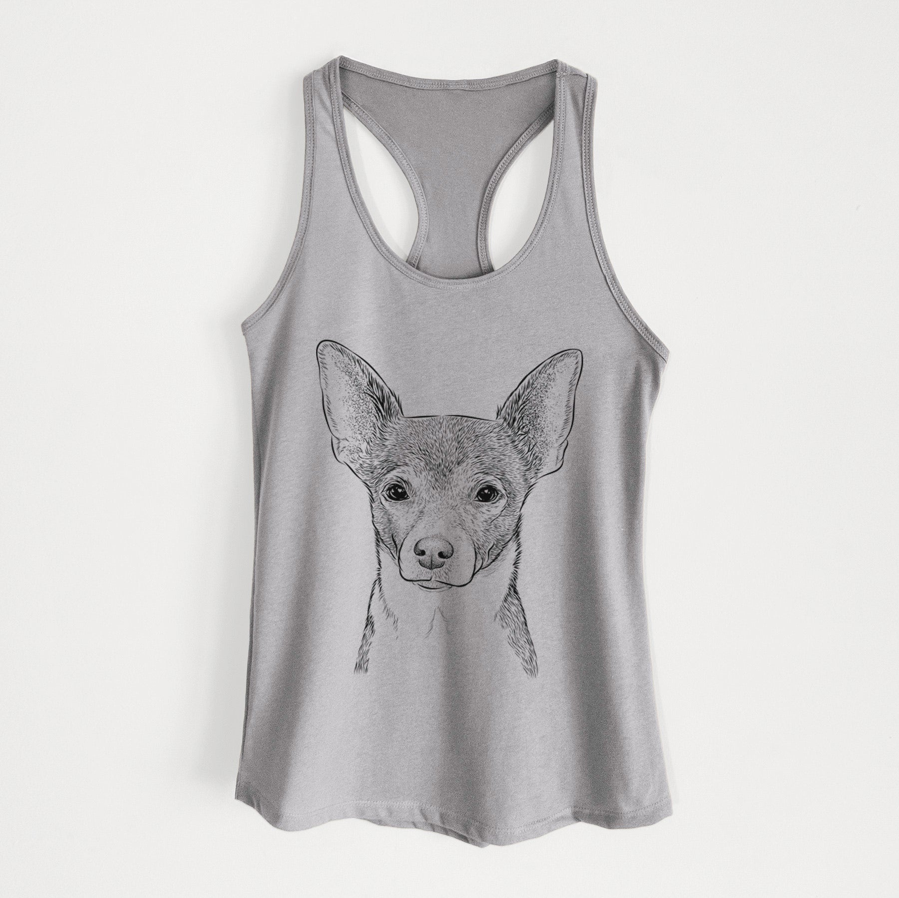 Peanut the Chihuahua - Women's Racerback Tanktop