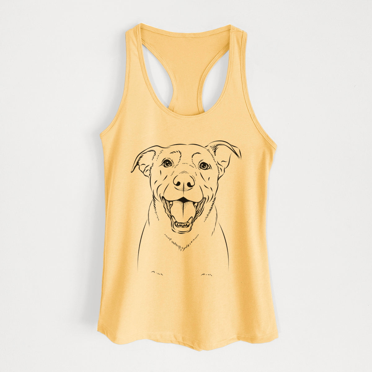Pele the Lab Mix - Women's Racerback Tanktop