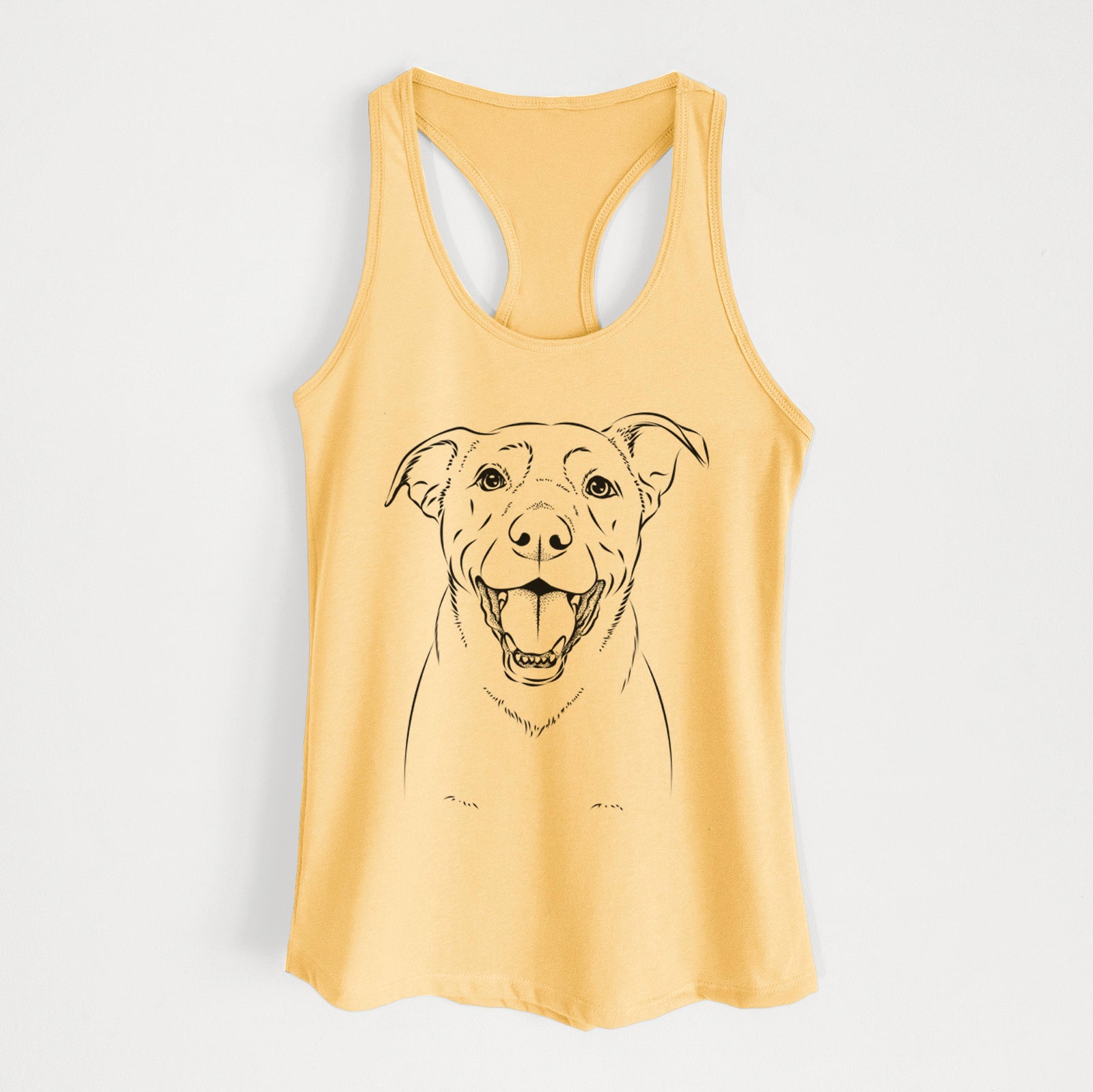 Pele the Lab Mix - Women's Racerback Tanktop