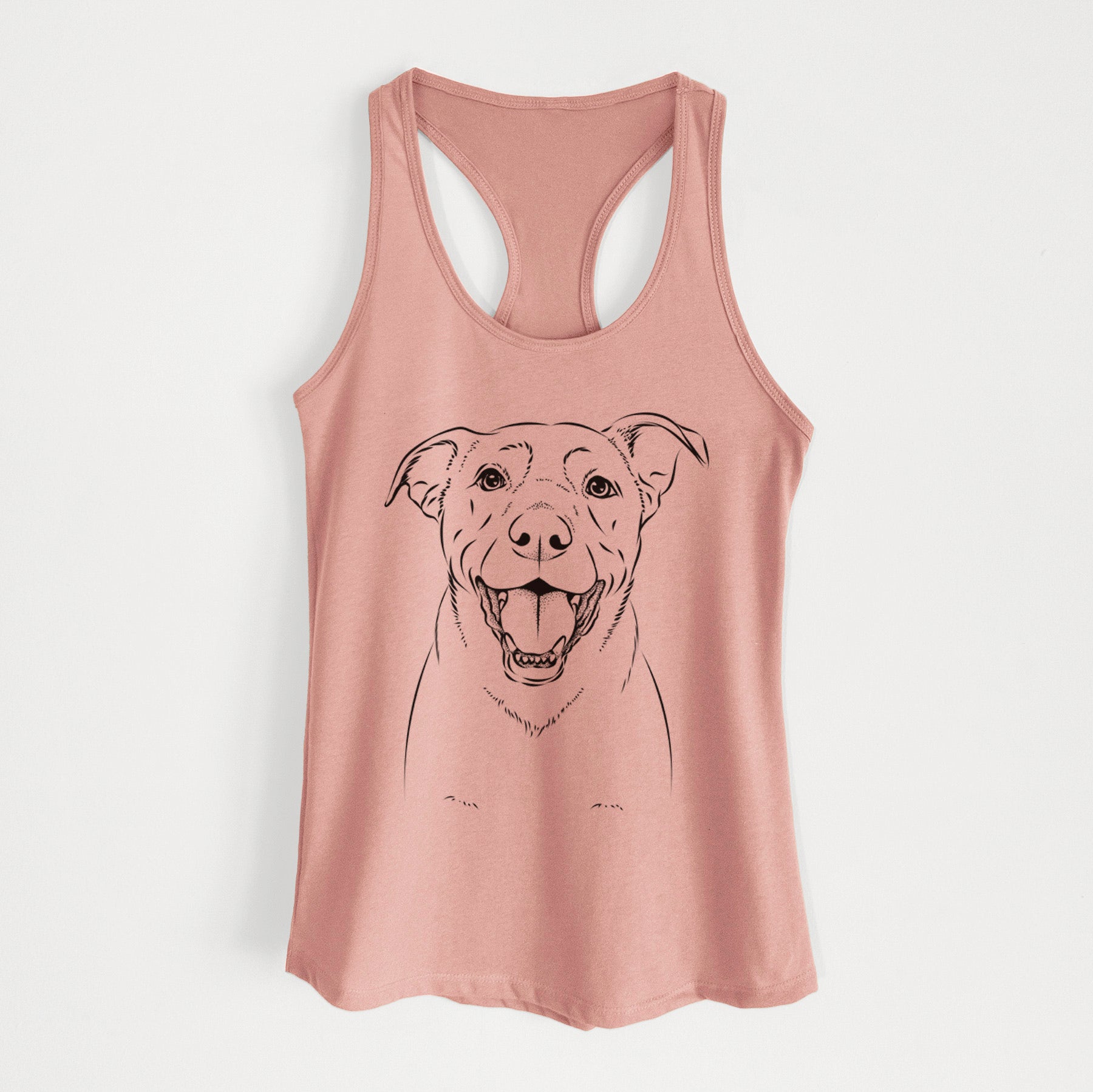 Pele the Lab Mix - Women's Racerback Tanktop