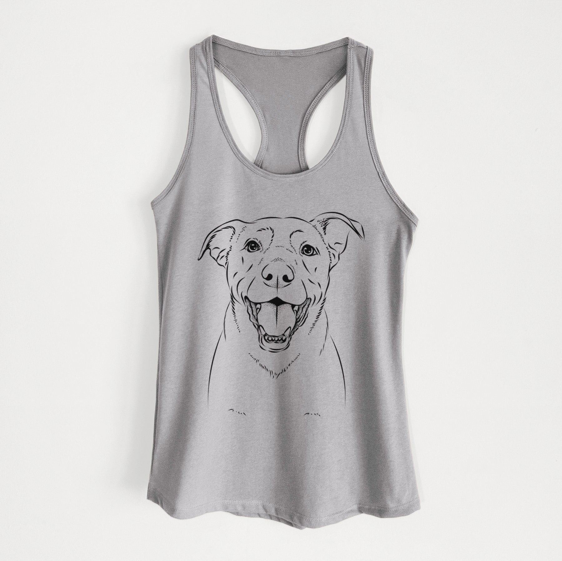 Pele the Lab Mix - Women's Racerback Tanktop