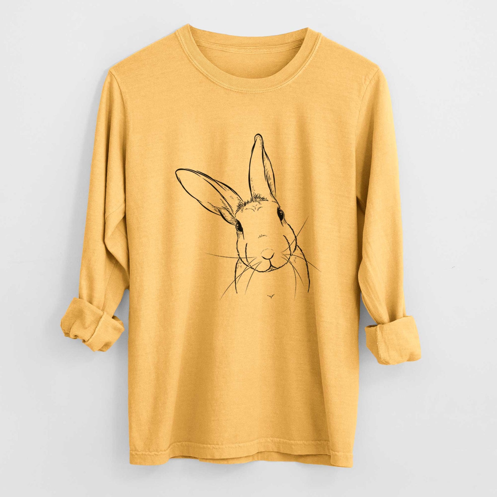 Bare Penny the Belgian Hare - Heavyweight 100% Cotton Long Sleeve
