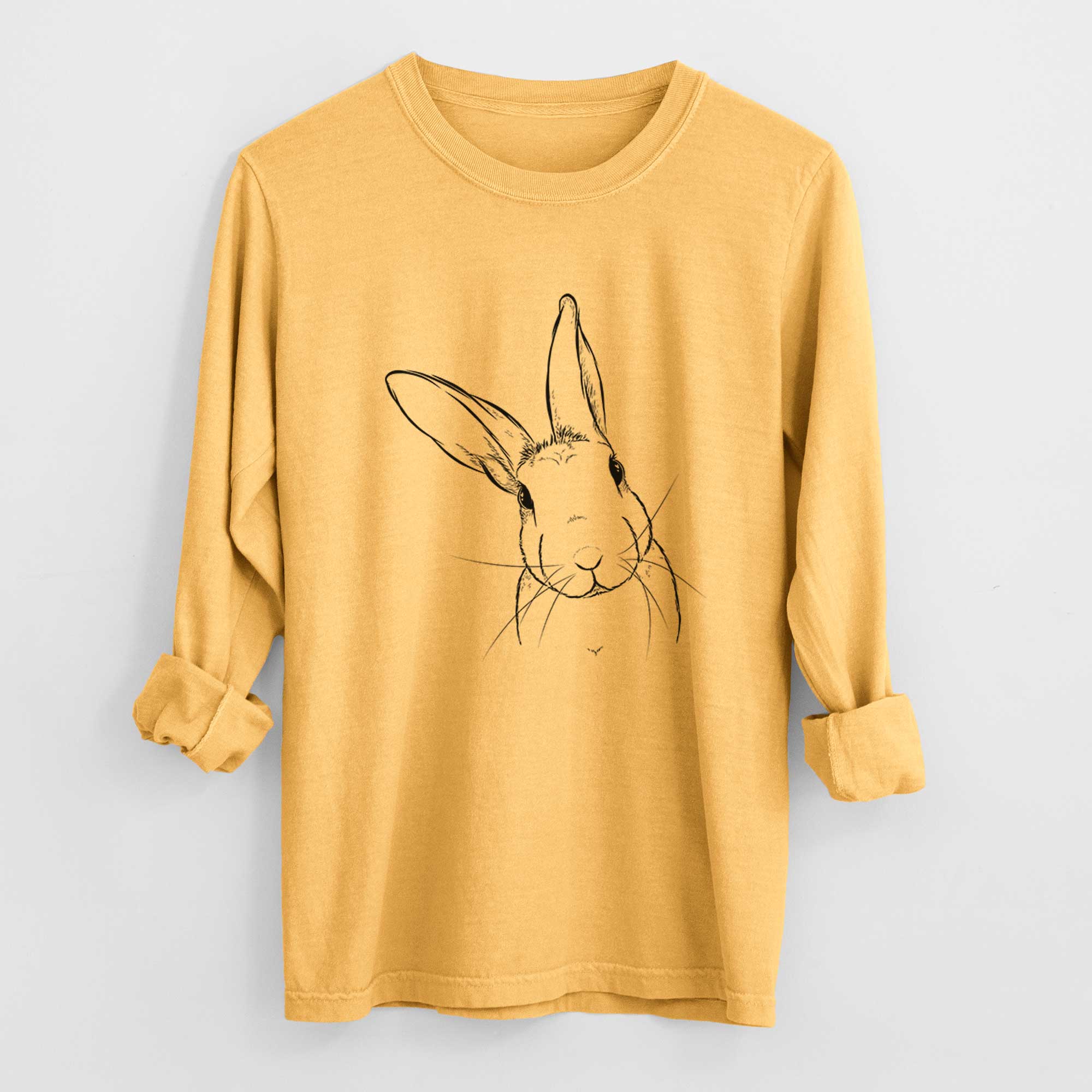 Bare Penny the Belgian Hare - Heavyweight 100% Cotton Long Sleeve