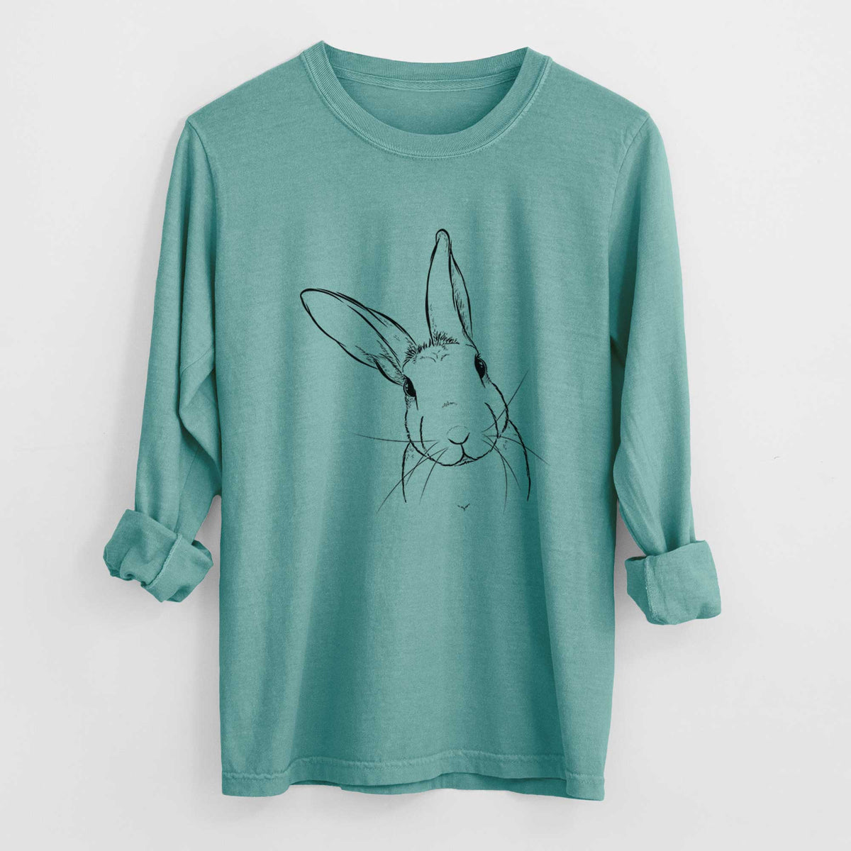 Bare Penny the Belgian Hare - Heavyweight 100% Cotton Long Sleeve