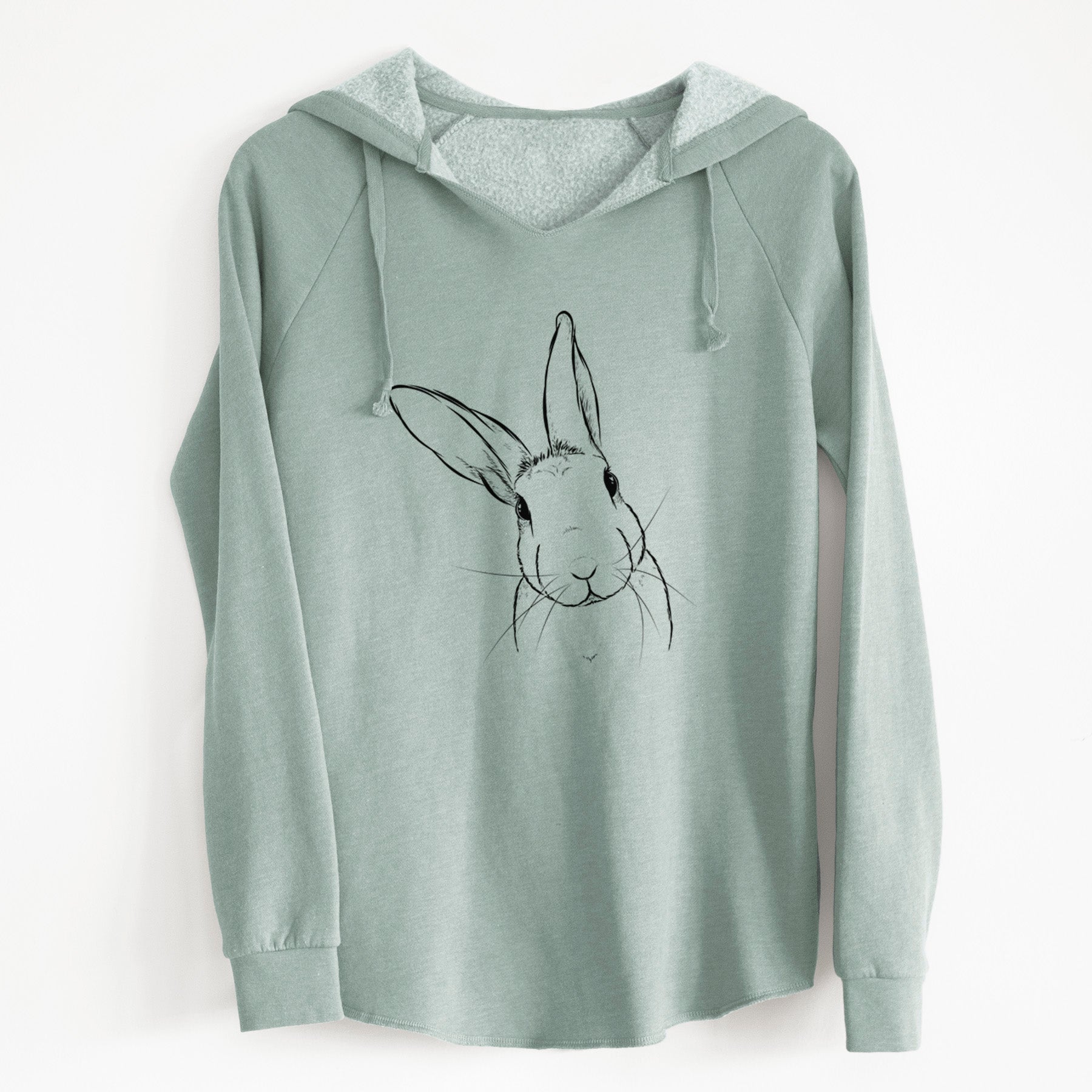 Bare Penny the Belgian Hare - Cali Wave Hooded Sweatshirt