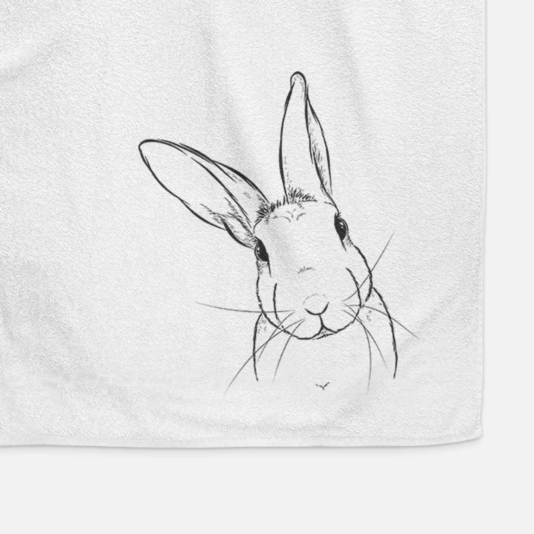 Penny the Belgian Hare Decorative Hand Towel