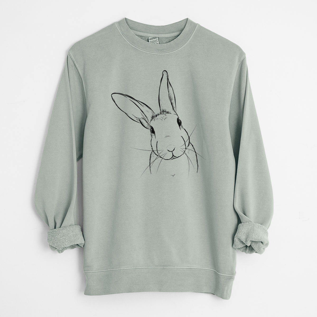 Bare Penny the Belgian Hare - Unisex Pigment Dyed Crew Sweatshirt