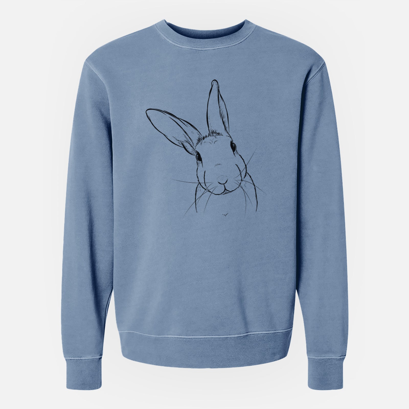 Bare Penny the Belgian Hare - Unisex Pigment Dyed Crew Sweatshirt