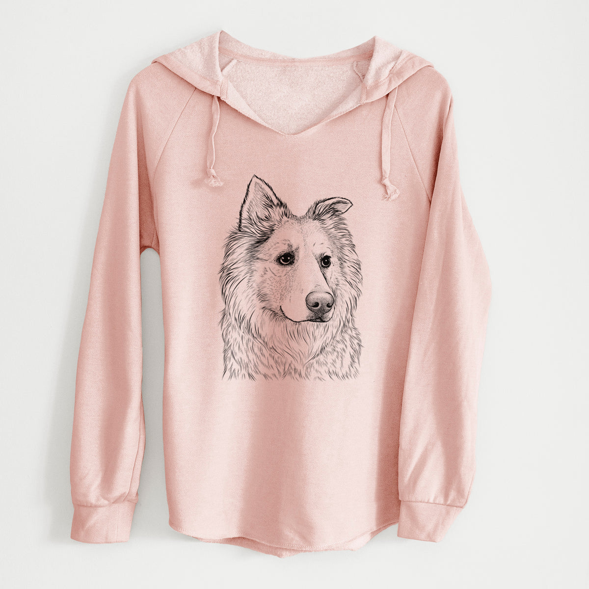 Bare Penny the Chow Mix - Cali Wave Hooded Sweatshirt