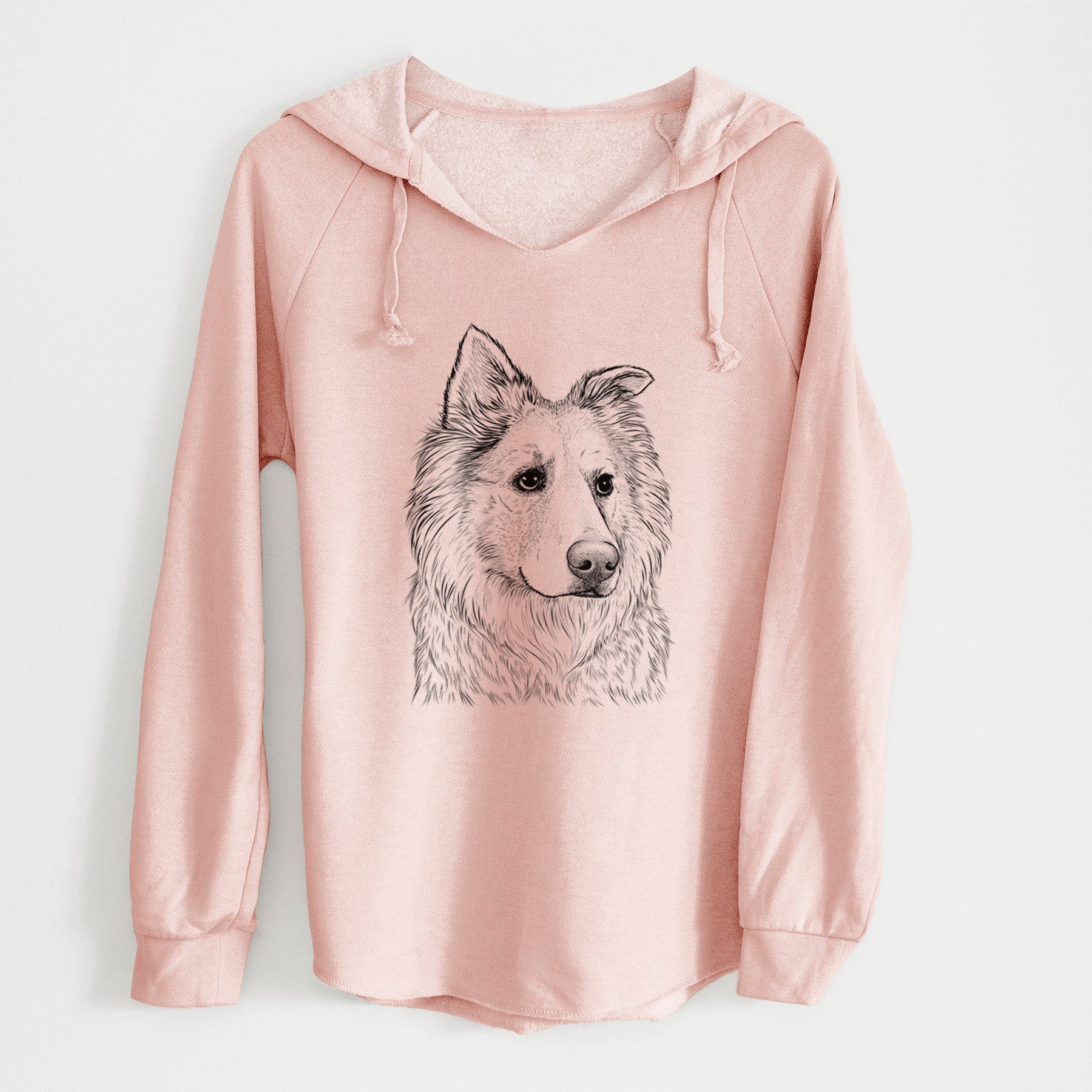 Bare Penny the Chow Mix - Cali Wave Hooded Sweatshirt