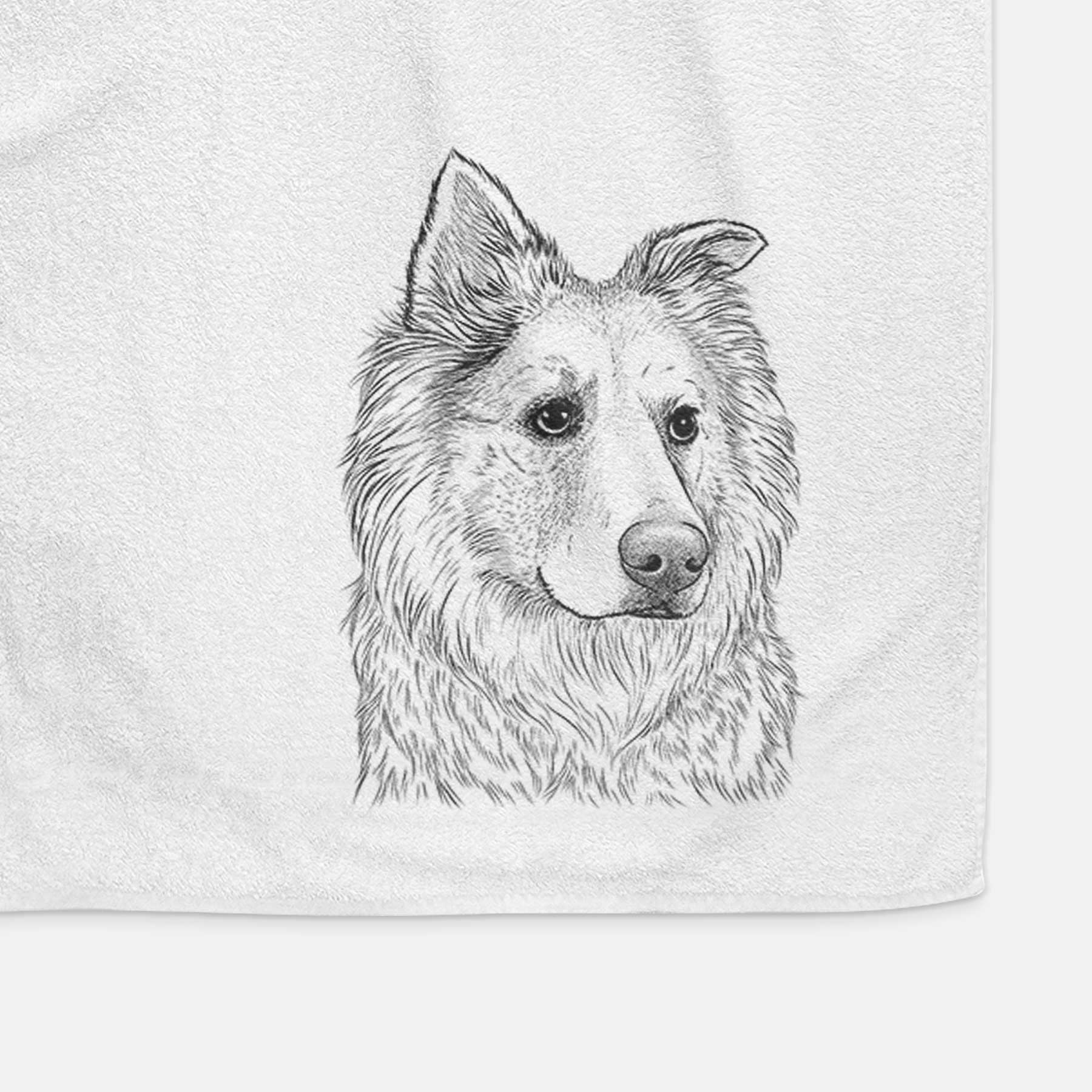 Penny the Chow Mix Decorative Hand Towel