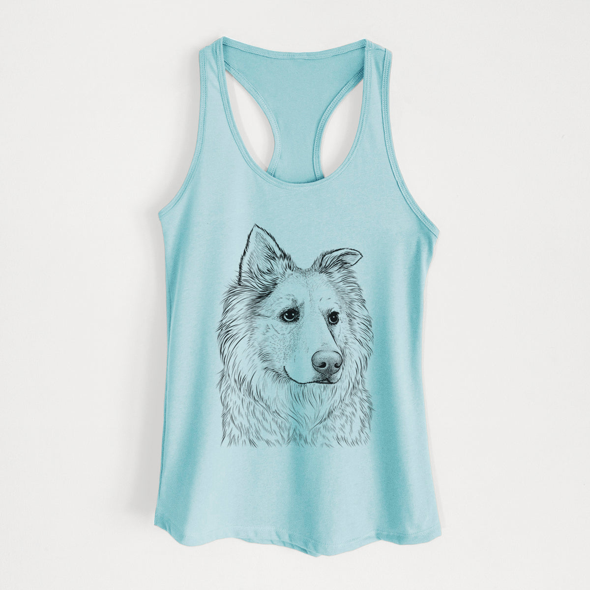 Penny the Chow Mix - Women's Racerback Tanktop