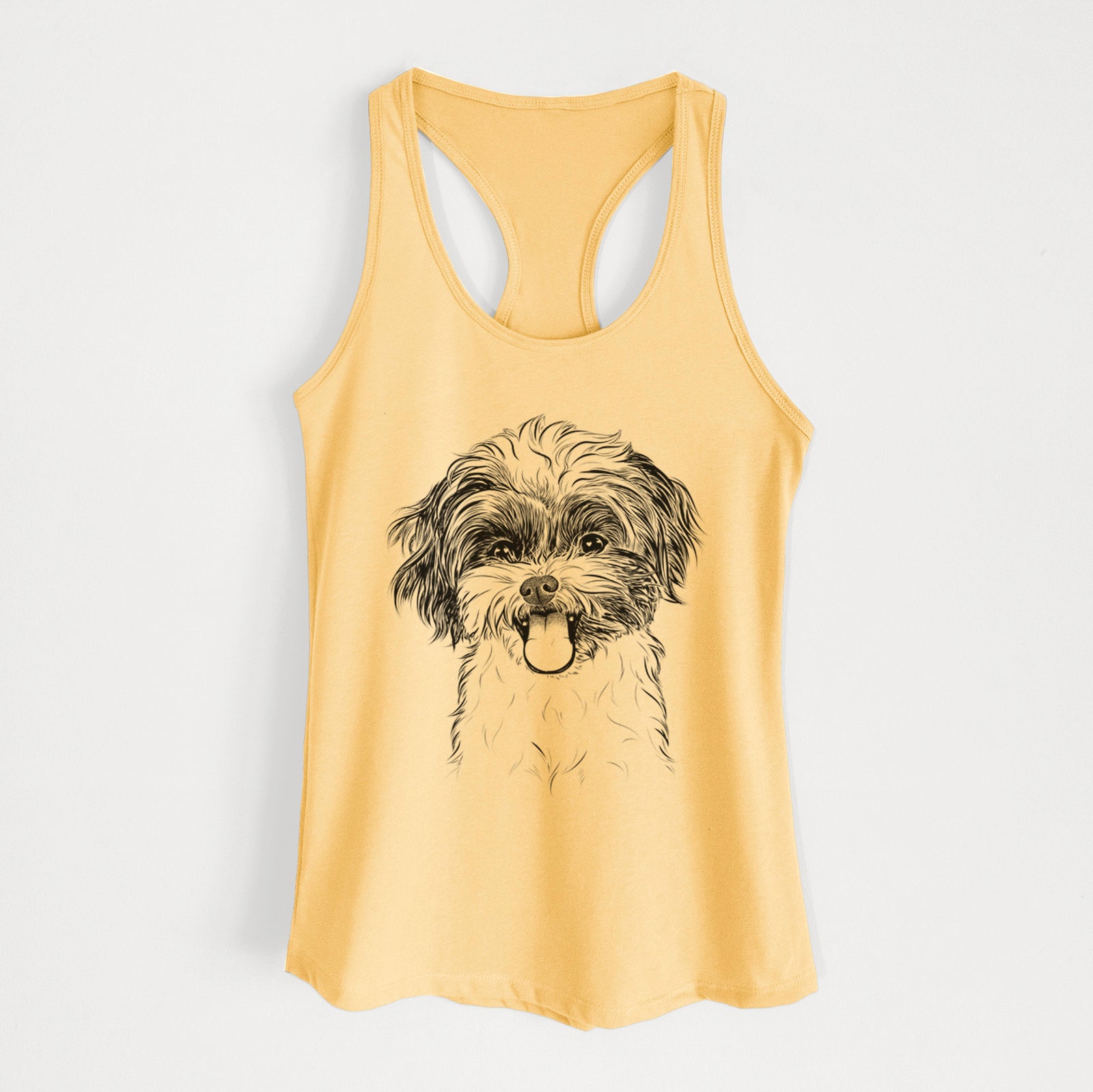 Pepper the Shihpoo - Women's Racerback Tanktop