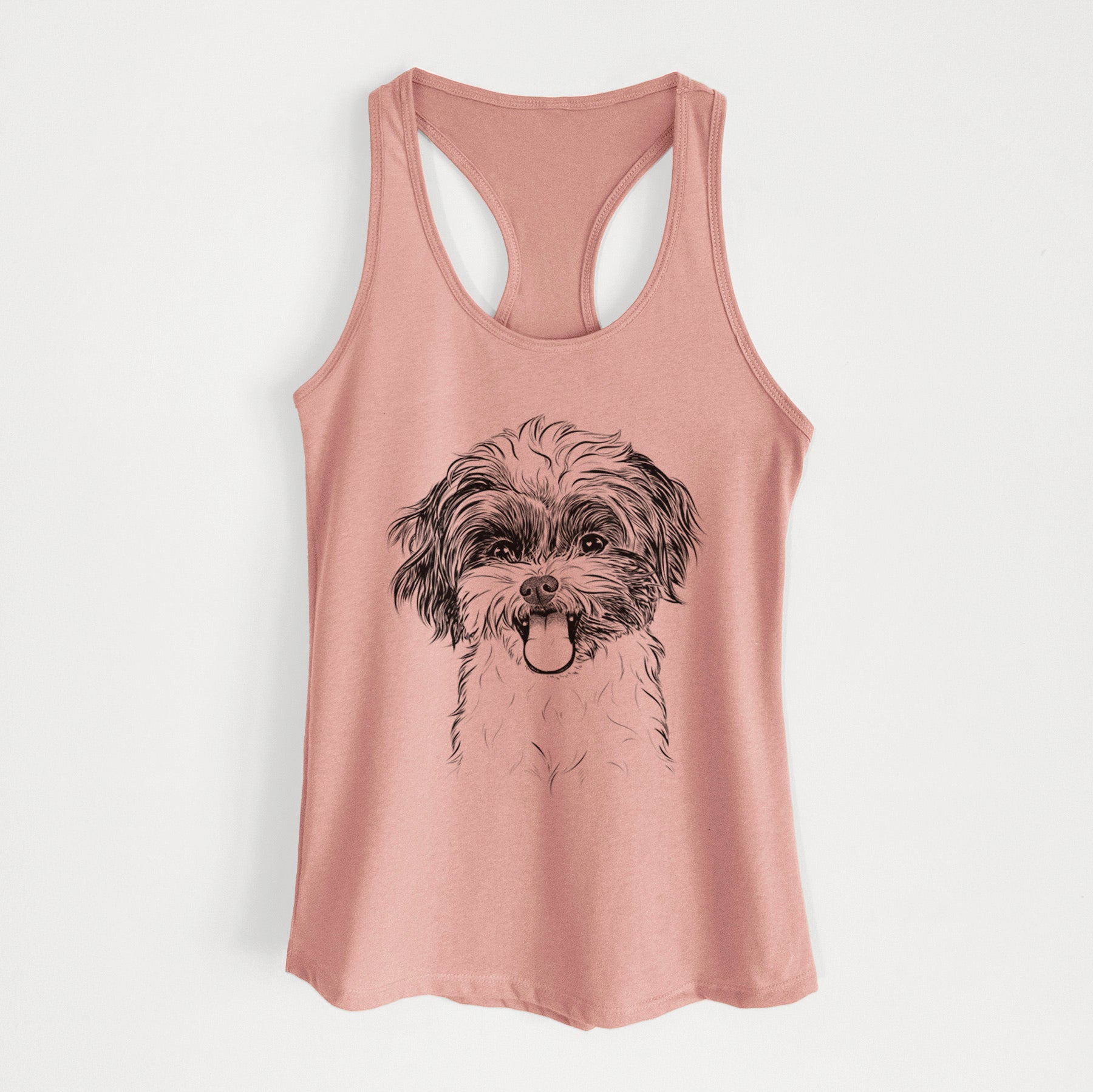 Pepper the Shihpoo - Women's Racerback Tanktop